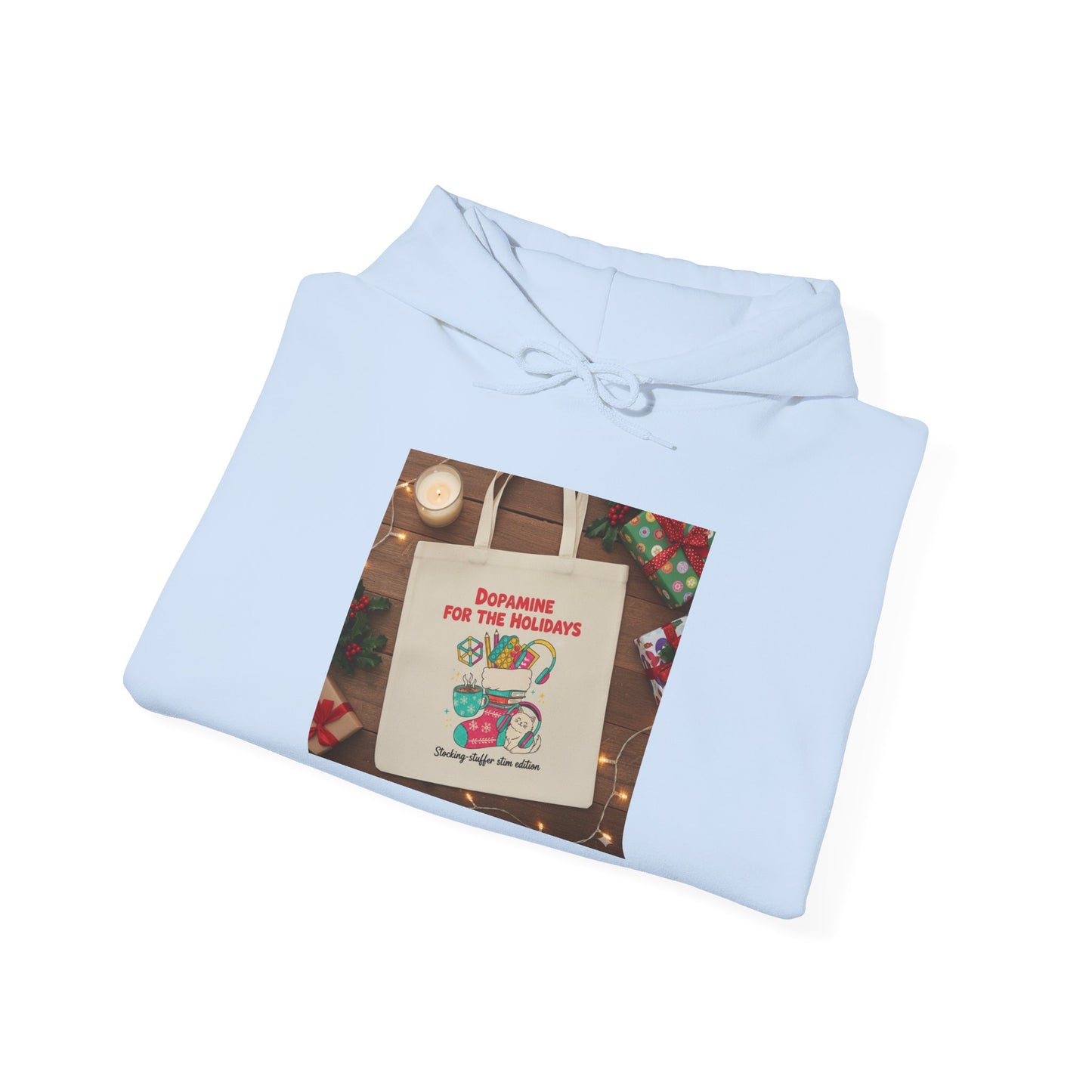 Festive Holiday Hooded Sweatshirt, Cozy Winter Apparel, Unisex Christmas Hoodie, Gift for Him/Her, Seasonal Casual Wear