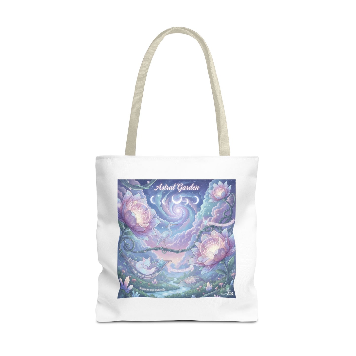 Artful Garden Tote Bag - Perfect for Art Lovers, Eco-Friendly Gift, Floral Design, Everyday Use, Beach Bag, Shopping Tote