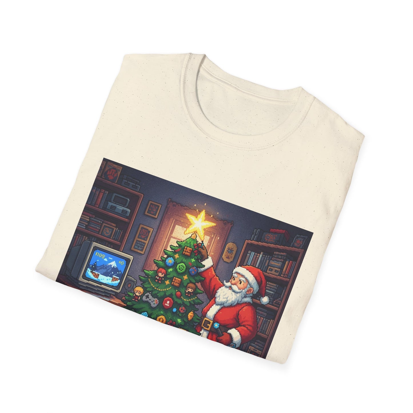 Level Up Holiday Quest T-Shirt – Funny Gamer Neurodivergent Christmas Tee