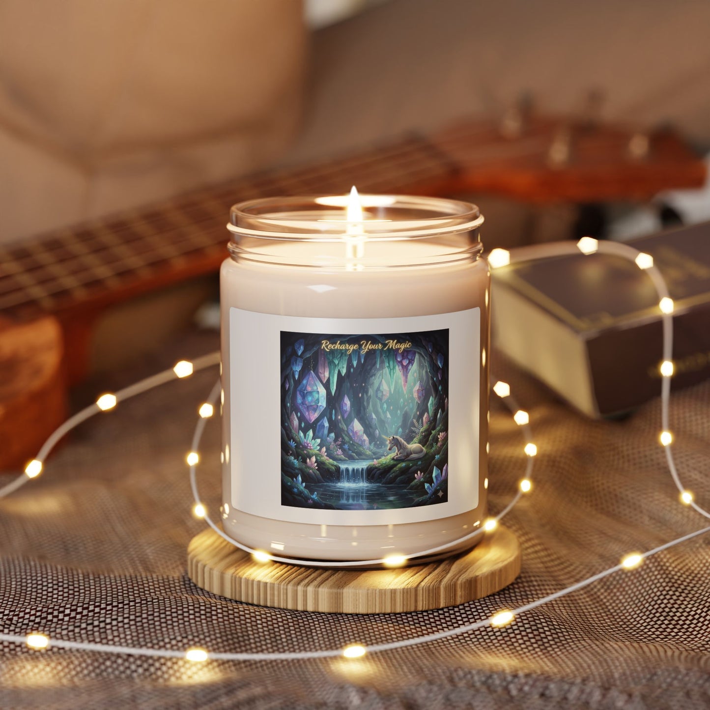 Scented Soy Candle, Fantasy-Inspired Candle, Cozy Home Decor, Aromatherapy Gift, Magical Atmosphere for Relaxation, Perfect for Holidays