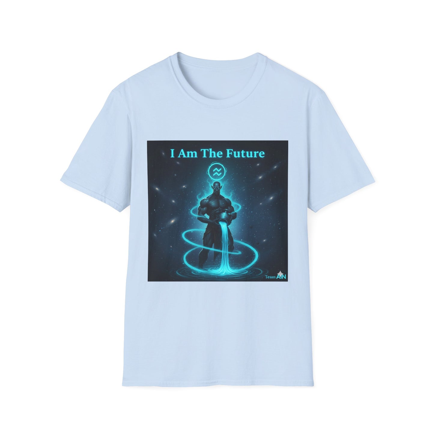 Aquarius Zodiac T-Shirt – I Am The Future Astrology Graphic Tee