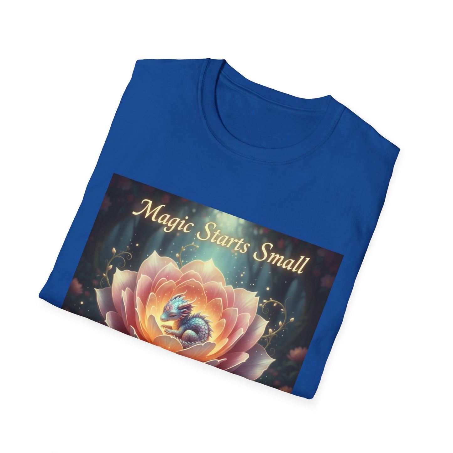 Magical Flower Unisex T-Shirt | Inspirational Graphic Tee, Flower Art Shirt, Gift for Nature Lovers, Birthday Outfit, Self-Care Apparel
