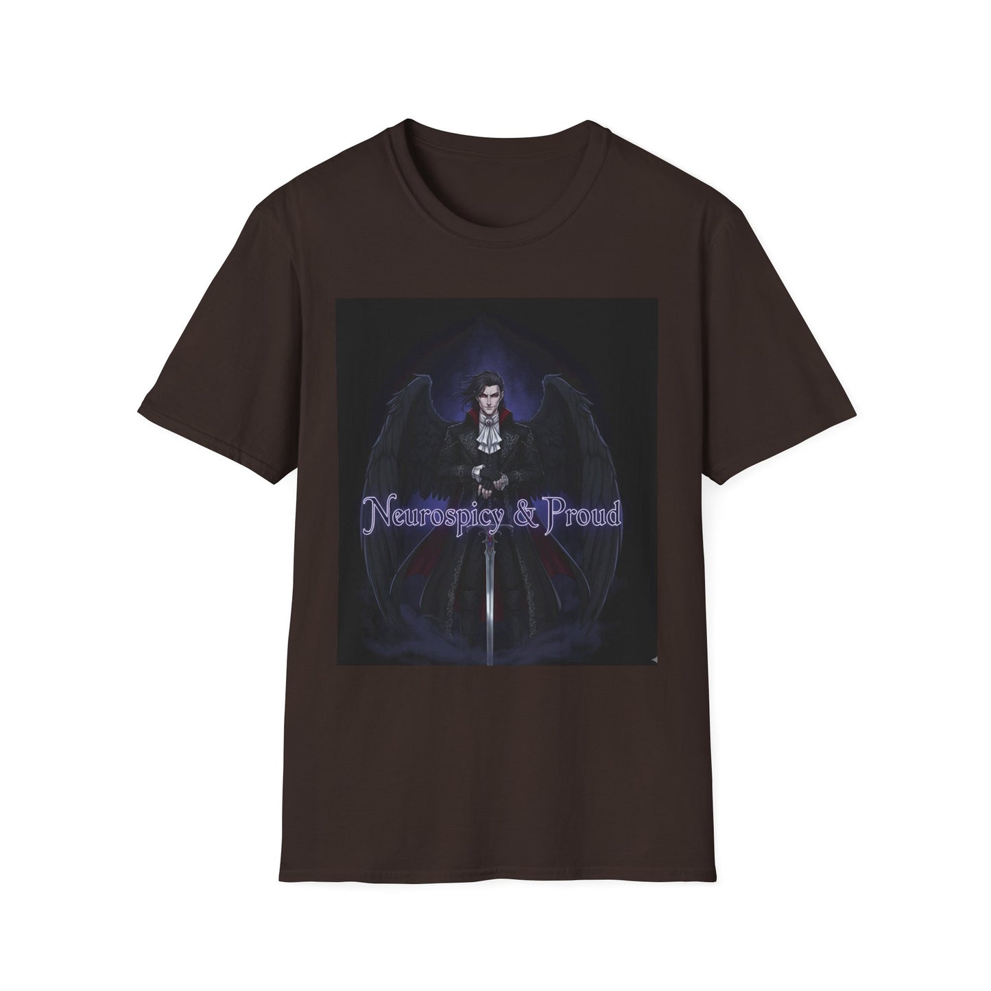 Gothic Vampire T-Shirt – Dark Anime Fantasy Aesthetic