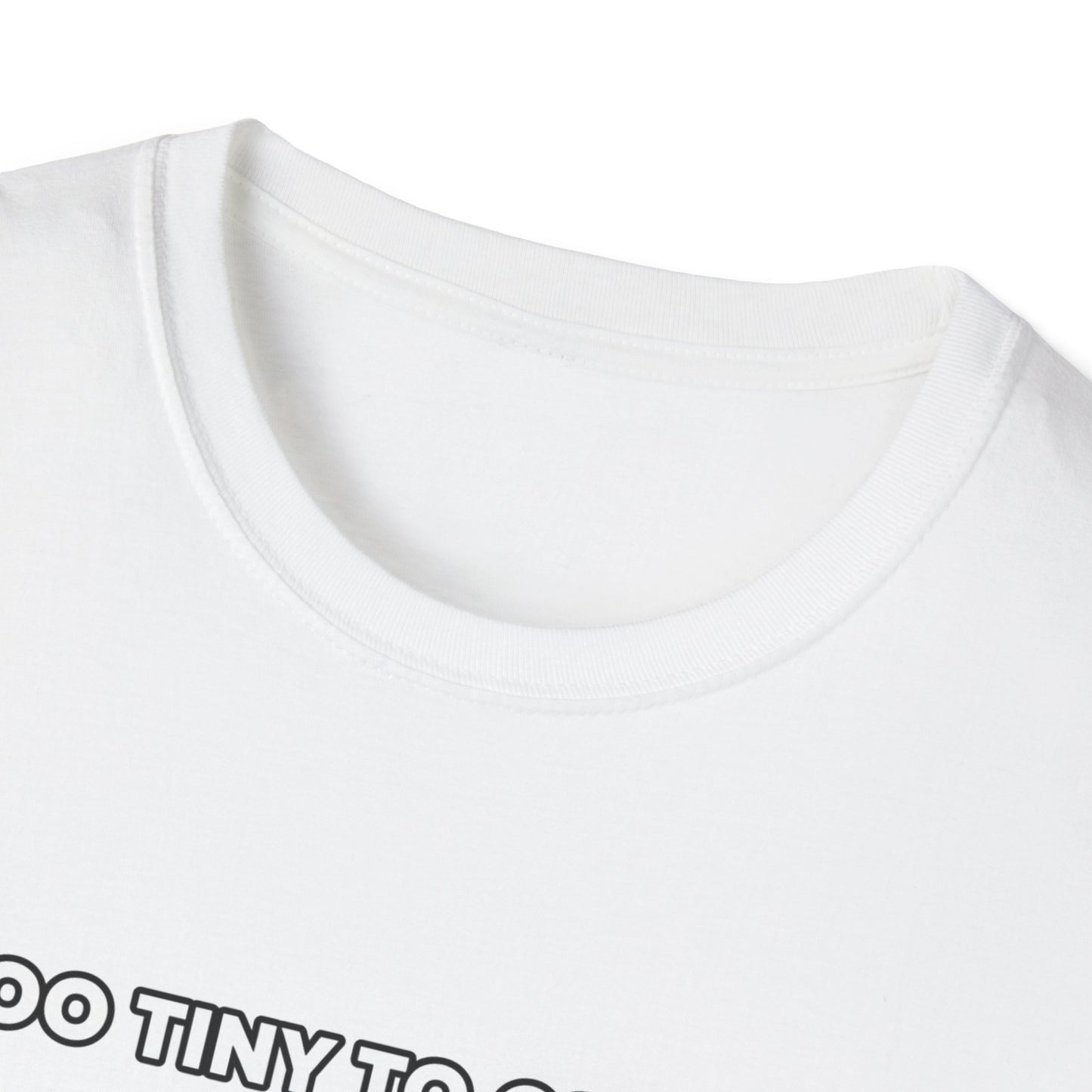 Chibi Hacker T-Shirt – “Too Tiny to Comply” | Cute Cyberpunk Gamer Graphic Tee