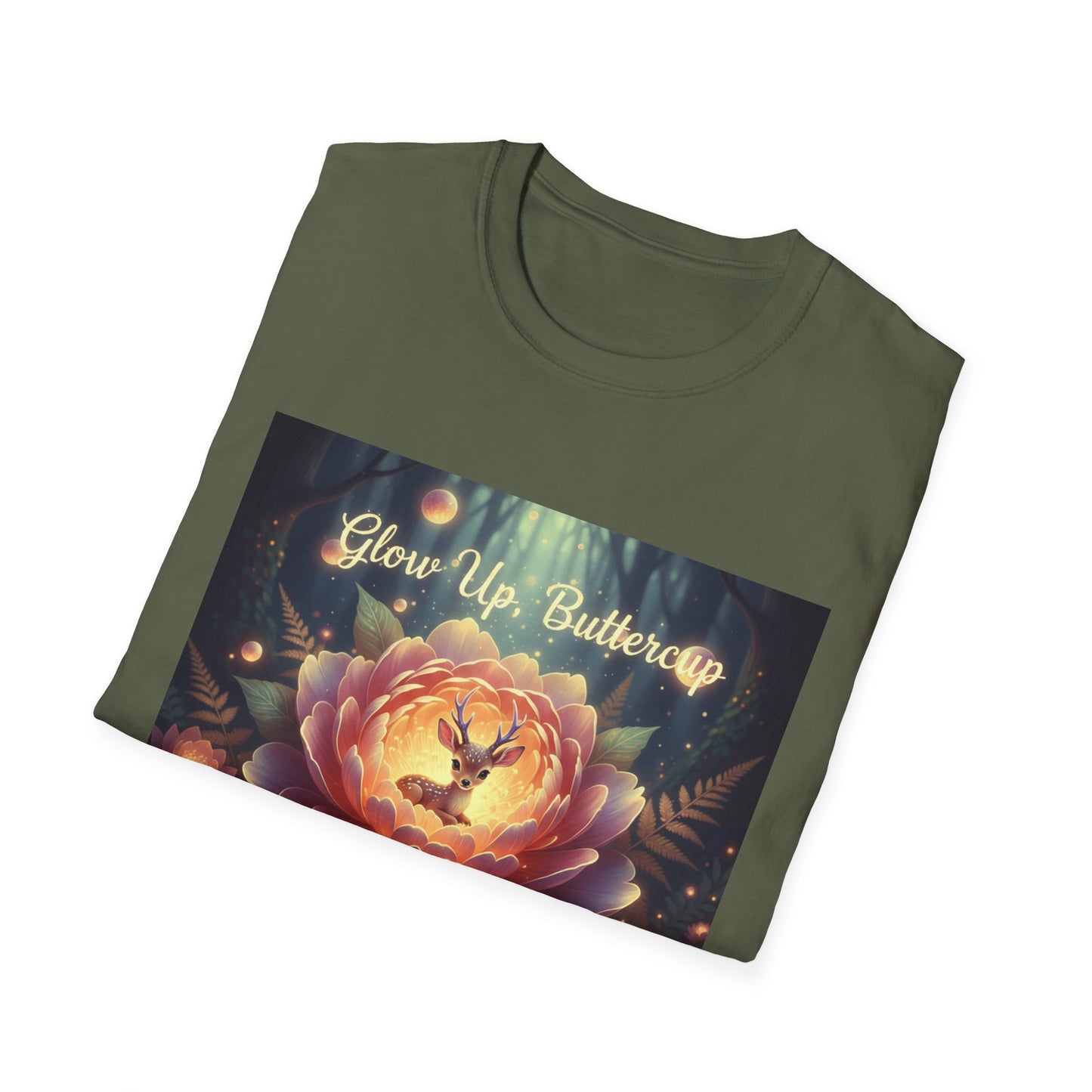 Cosmic Lotus T-Shirt – Mystical Galaxy Dreamcore Aesthetic