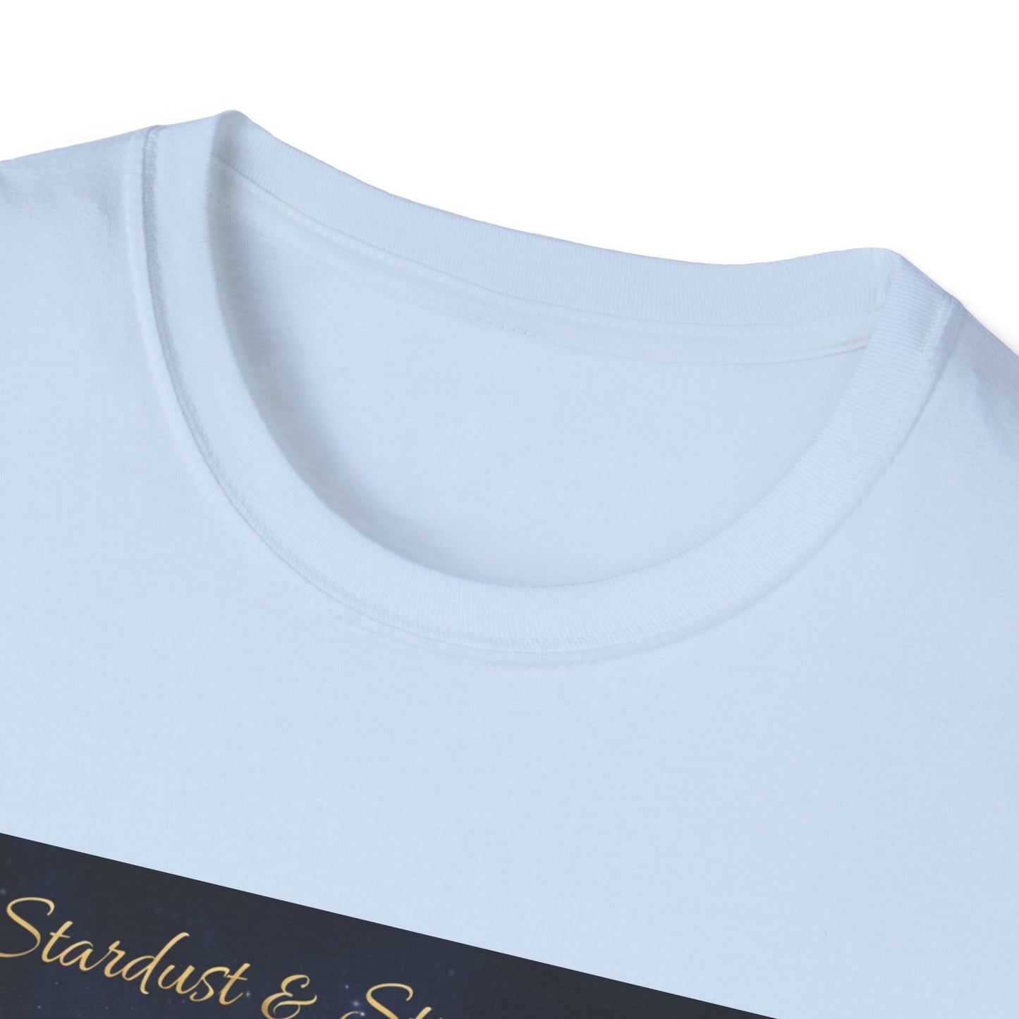 Stardust & String Lights T-Shirt – Cozy Cosmic Neurodivergent Winter Tee