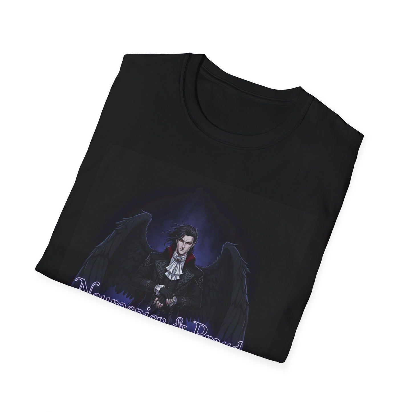 Gothic Vampire T-Shirt – Dark Anime Fantasy Aesthetic