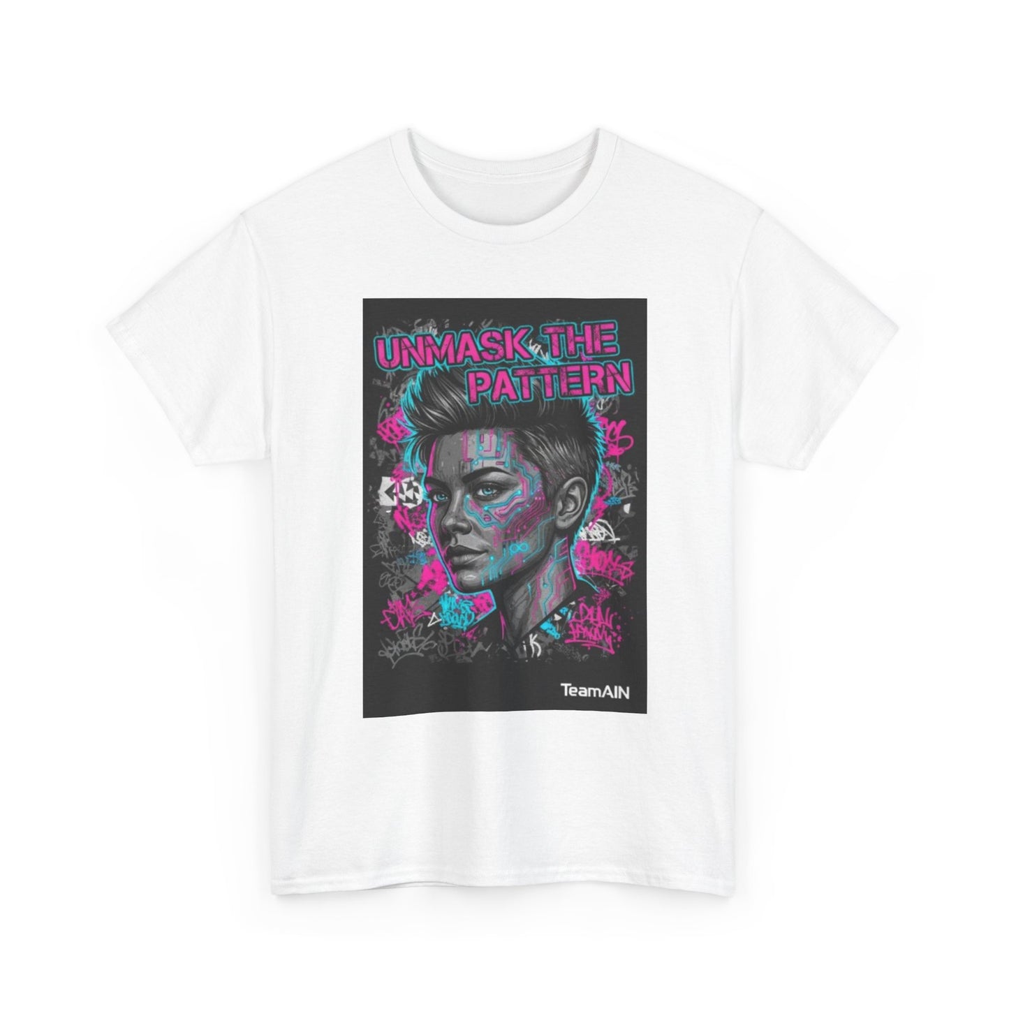 Unmask the Pattern Shirt | Glitch Streetwear for Neurodivergent Minds