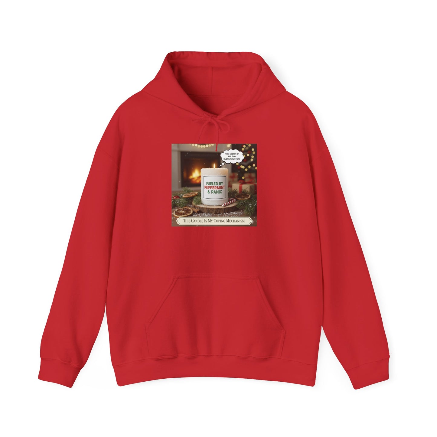 Cozy Holiday Sweatshirt, Christmas Gift Idea, Unisex Hoodie, Warm Layer for Winter, Family Gatherings & Festive Celebrations