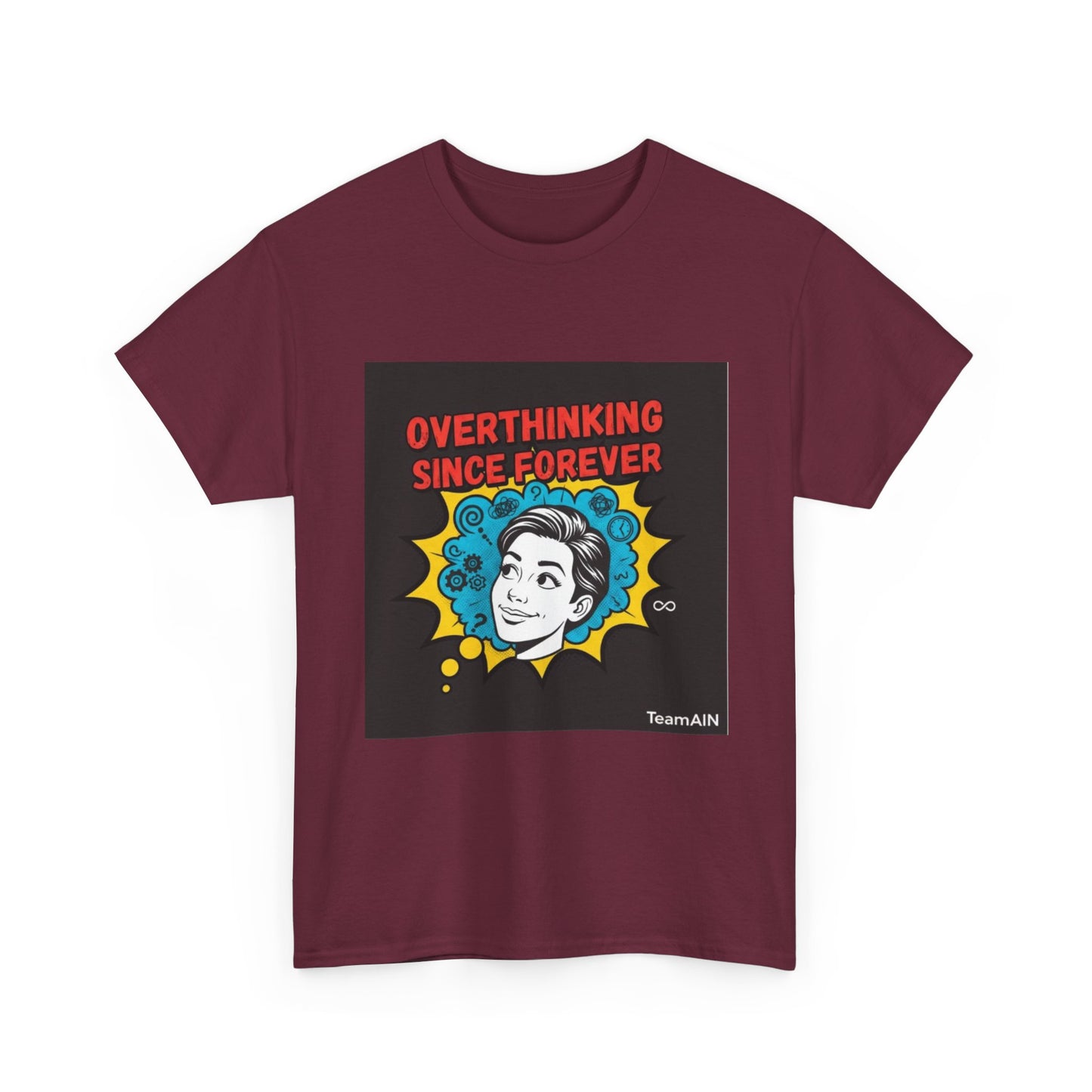 Overthinking Since Forever Shirt | Funny Neurodivergent Graphic Tee