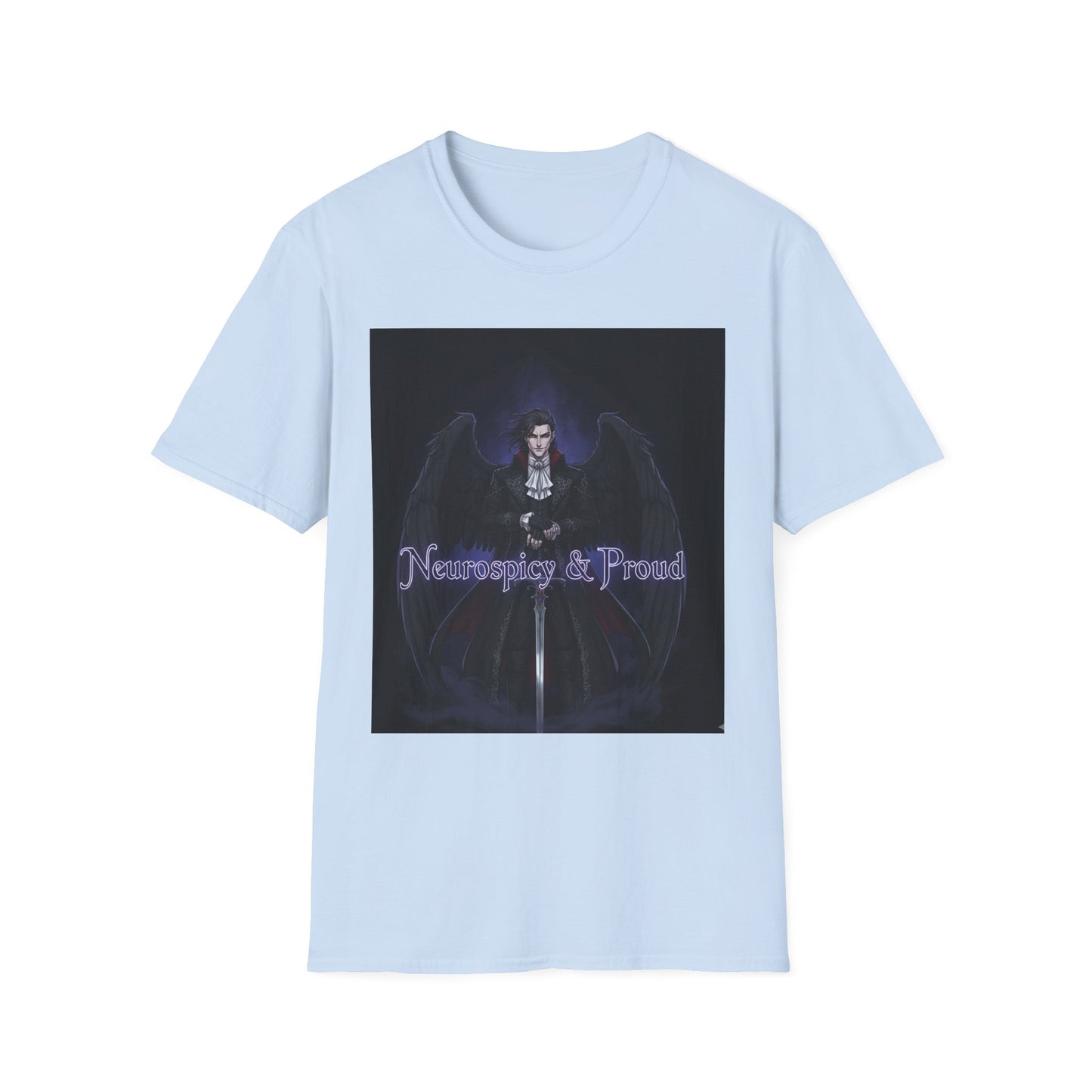 Gothic Vampire T-Shirt – Dark Anime Fantasy Aesthetic