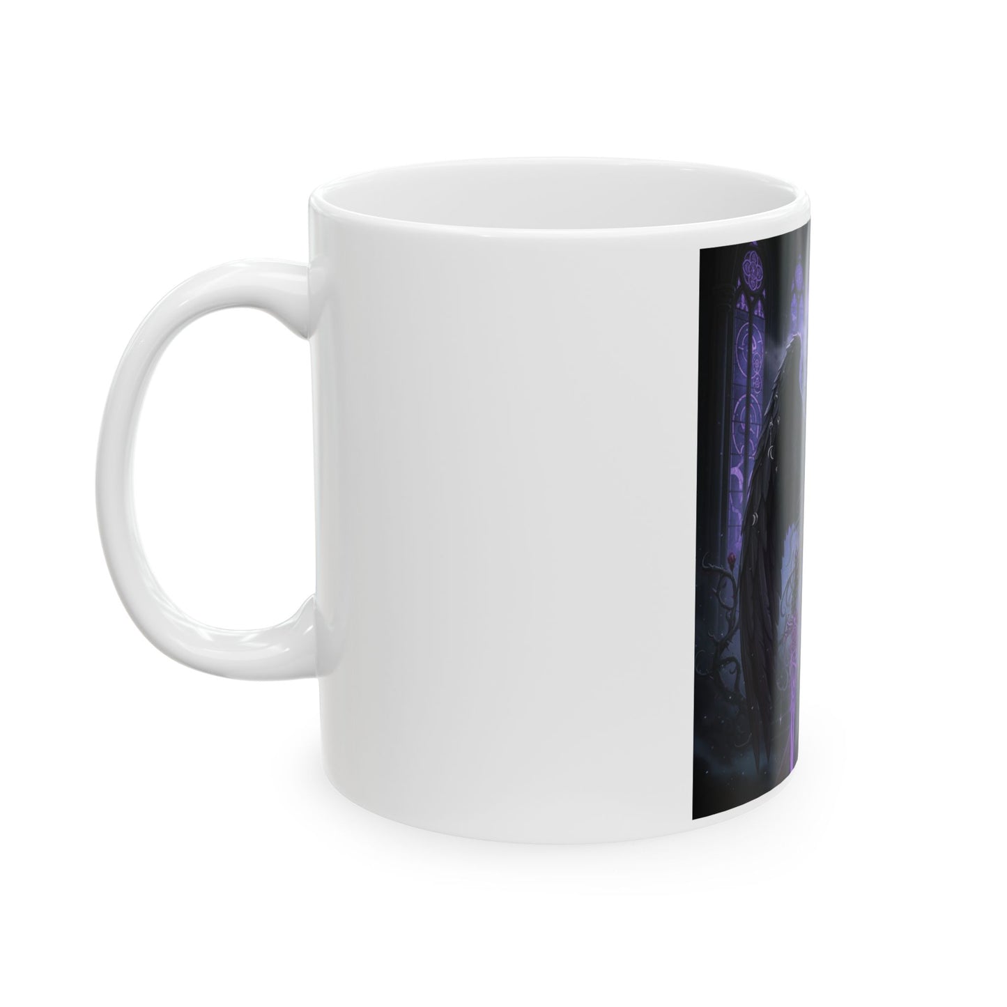 Neurospicy & Proud Gothic Angel Coffee Mug