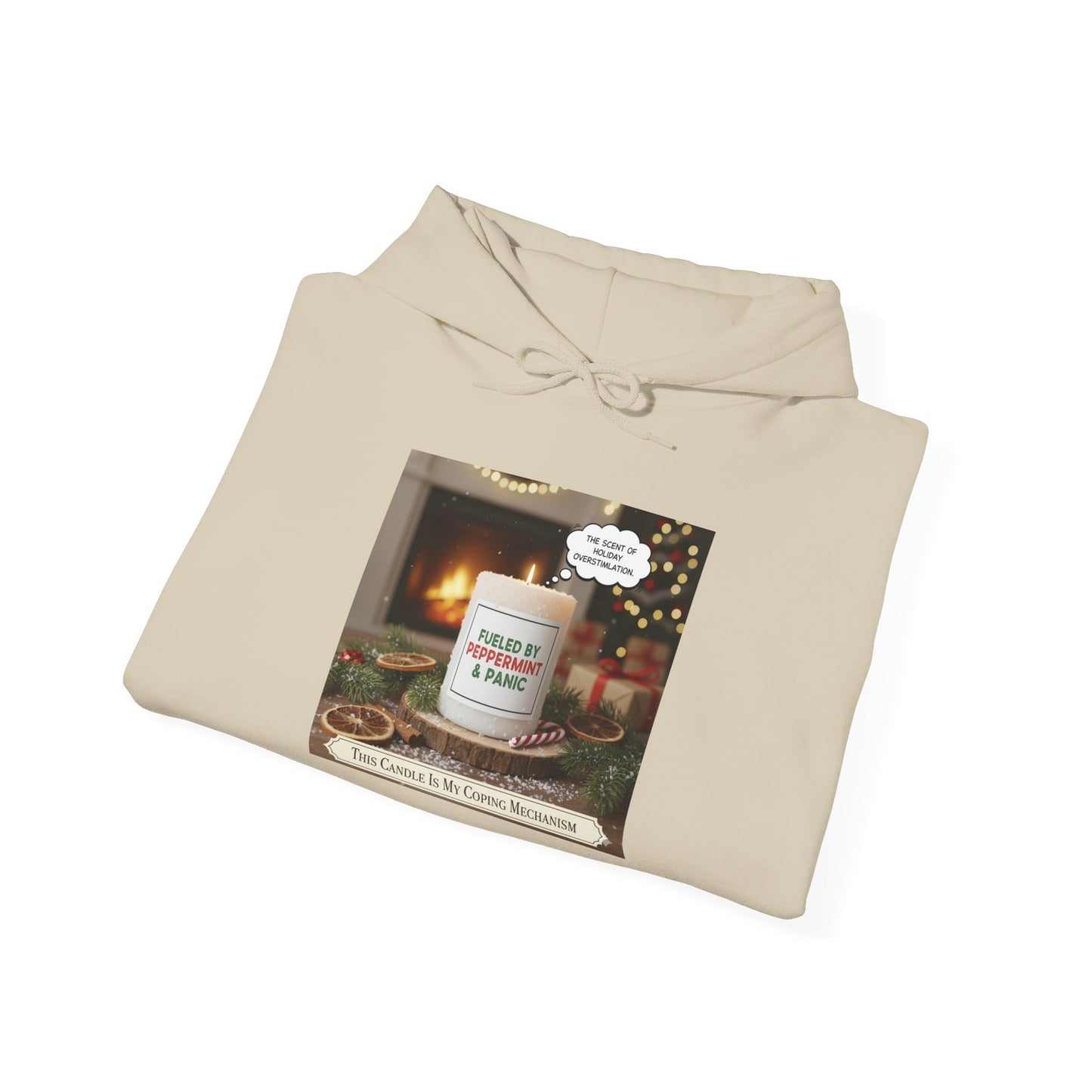 Cozy Holiday Sweatshirt, Christmas Gift Idea, Unisex Hoodie, Warm Layer for Winter, Family Gatherings & Festive Celebrations