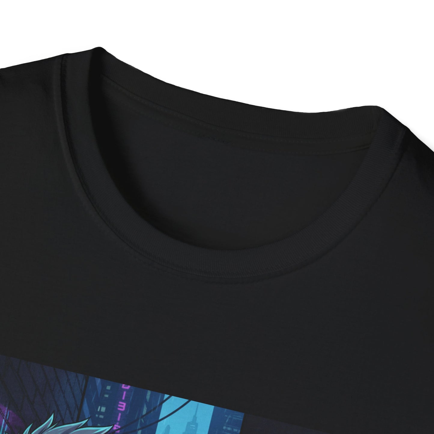 Cyberpunk Vaporwave T-Shirt – “Running on Bugs and Bad Decisions” | Futuristic Hacker Streetwear