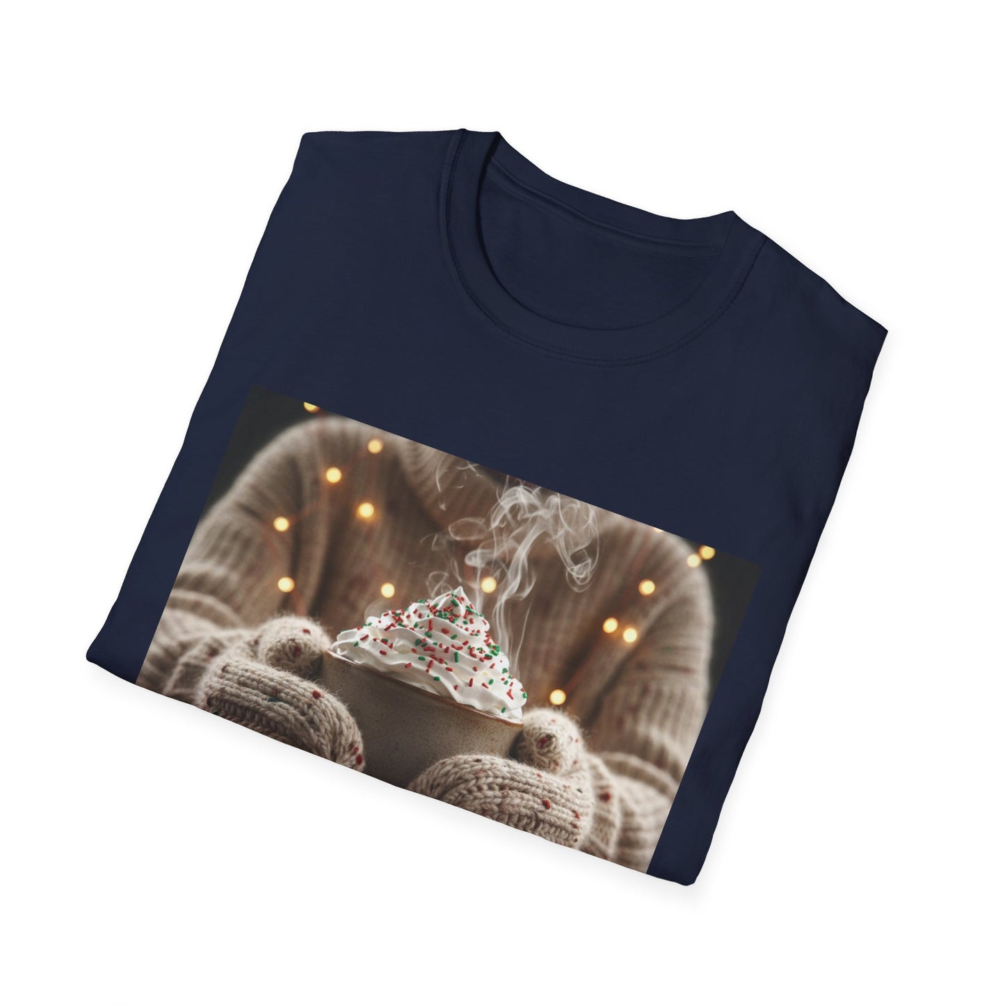 Cozy Vibes & Brain Hugs T-Shirt – Neurodivergent Comfort Holiday Tee