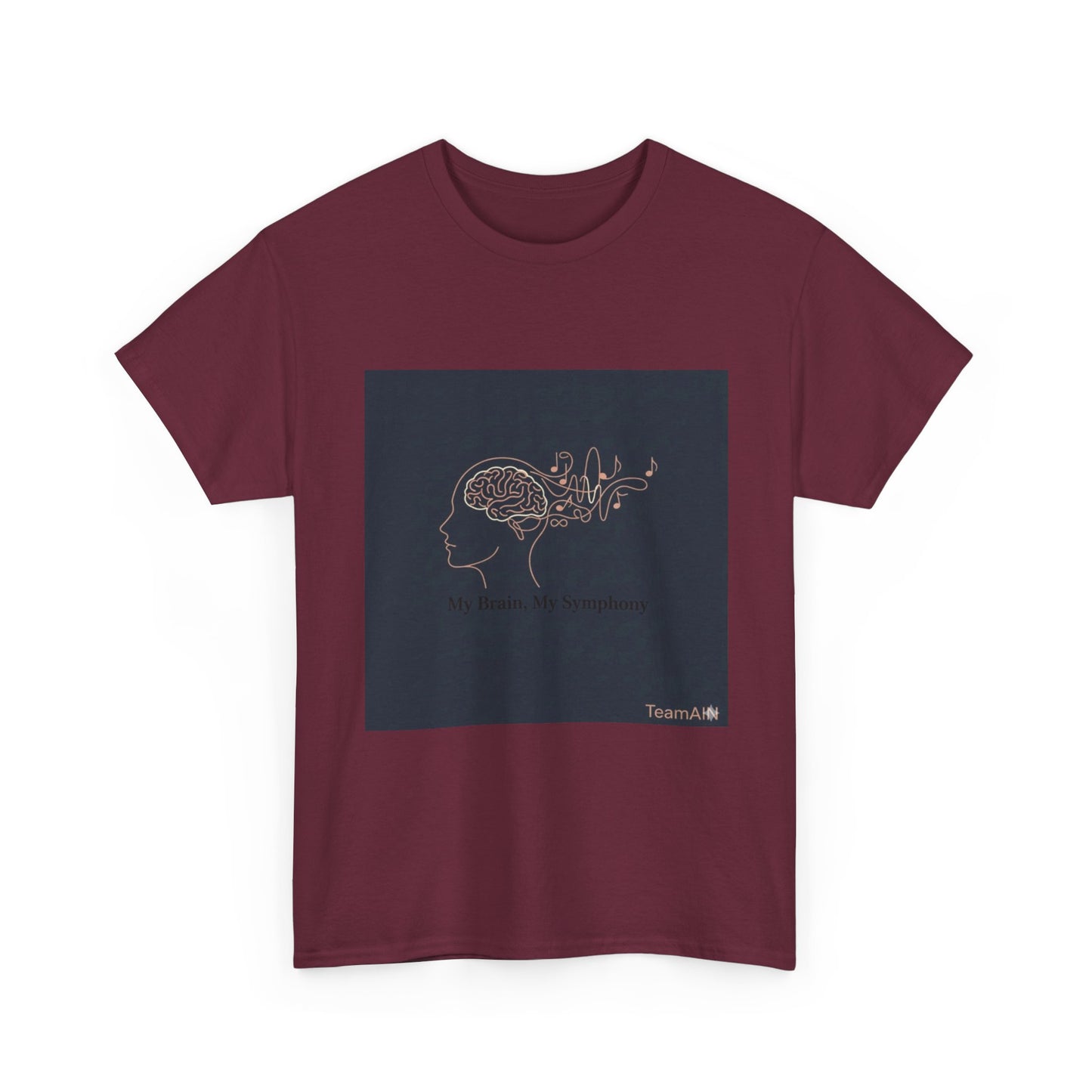 My Brain, My Symphony Shirt | Mental Health & Neurodiversity Art Tee