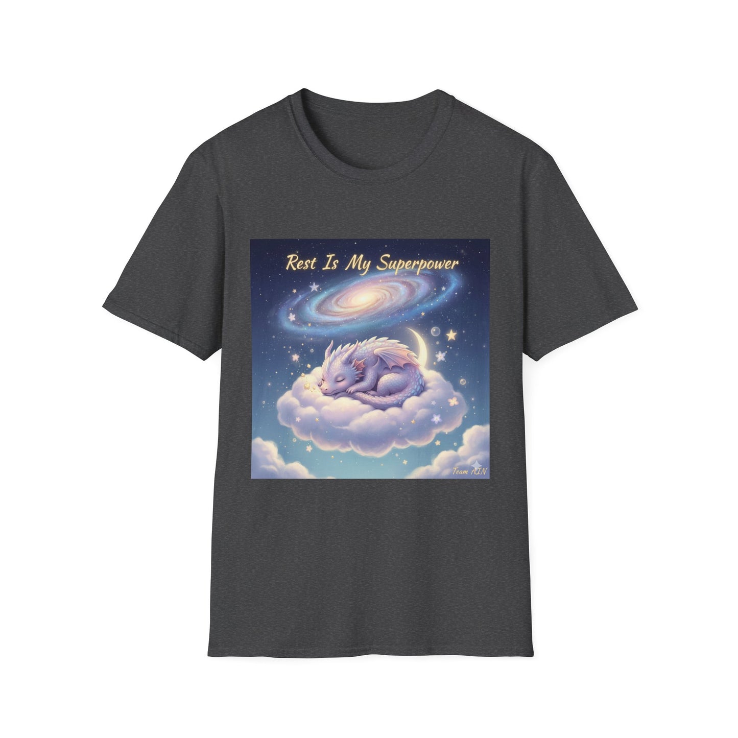 Dreamy Rest Is My Superpower Unisex T-Shirt, Relaxed Fit Tee, Comfortable Shirt, Gift for Dreamers, Cozy Sleep Shirt, Softstyle Tee, [...]