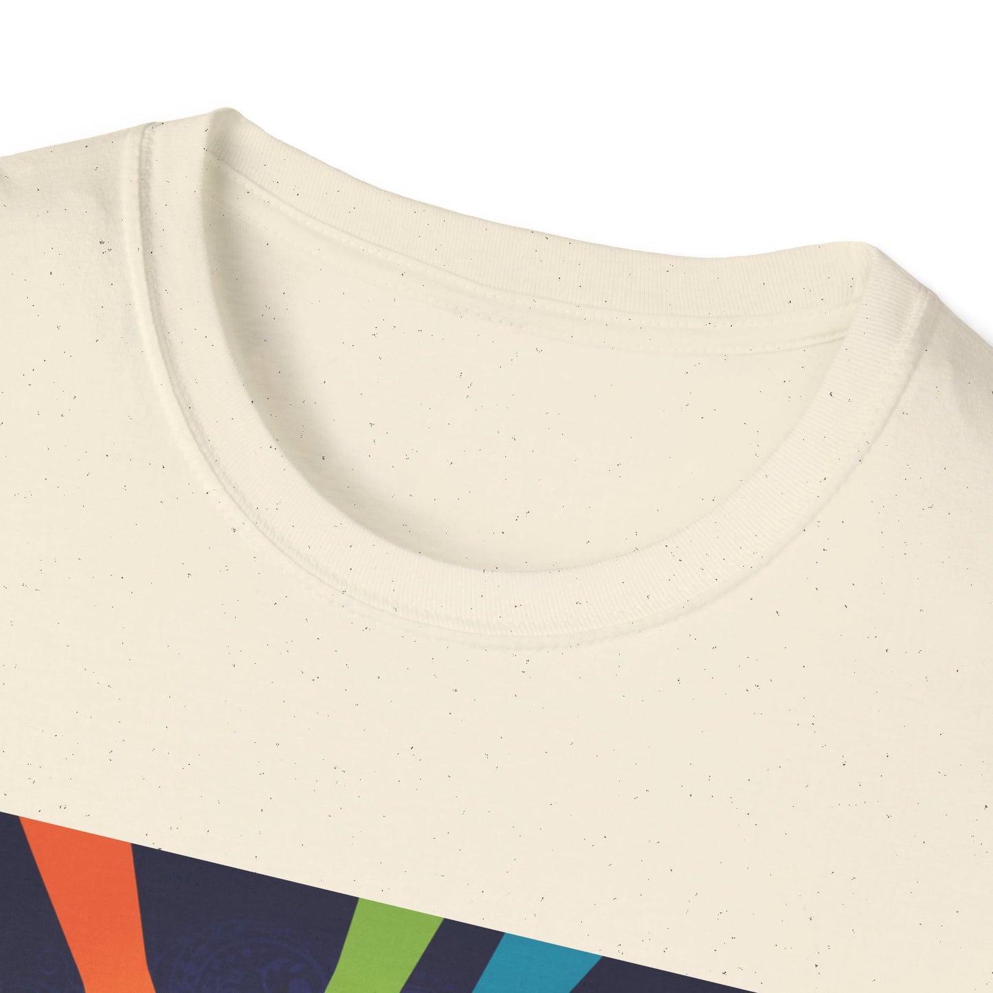 "Stronger Together, Neurodiverse and Proud" Unity T-Shirt – Colorful Hands Design on White Tee