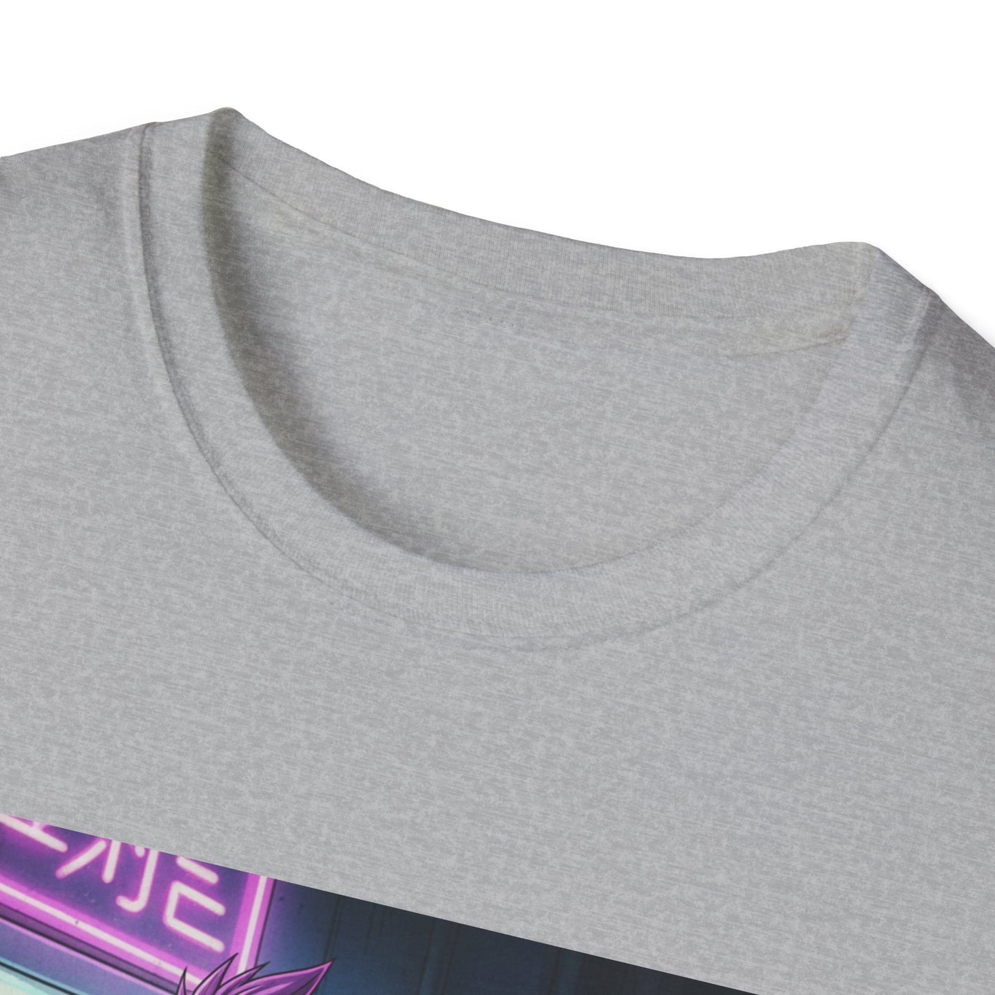 Cyberpunk Samurai T-Shirt – “Delete My Attitude? Access Denied.” | Futuristic Anime Streetwear