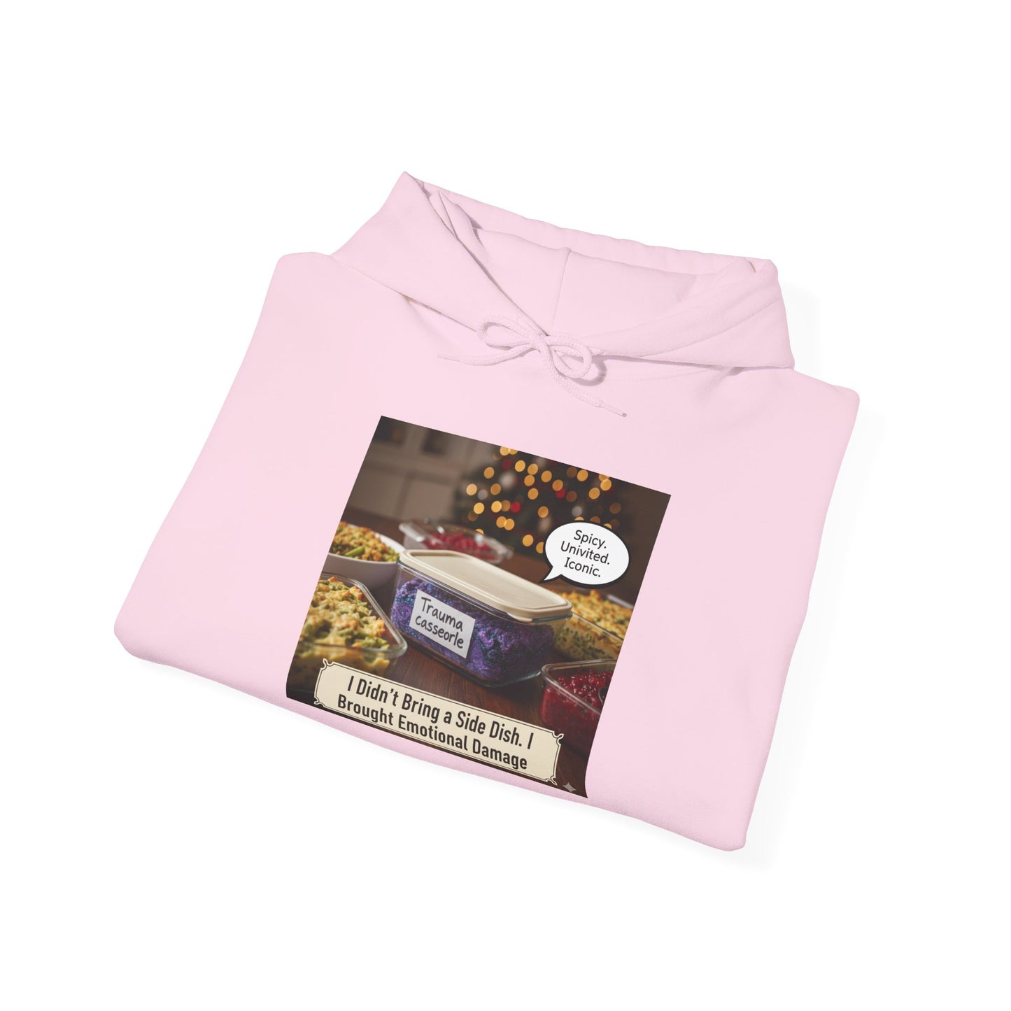 Humorous Holiday Sweatshirt, Funny Christmas Gift, Cozy Hoodie for Friends, Unisex Hoodie for Events, Quirky Sweater for Winter