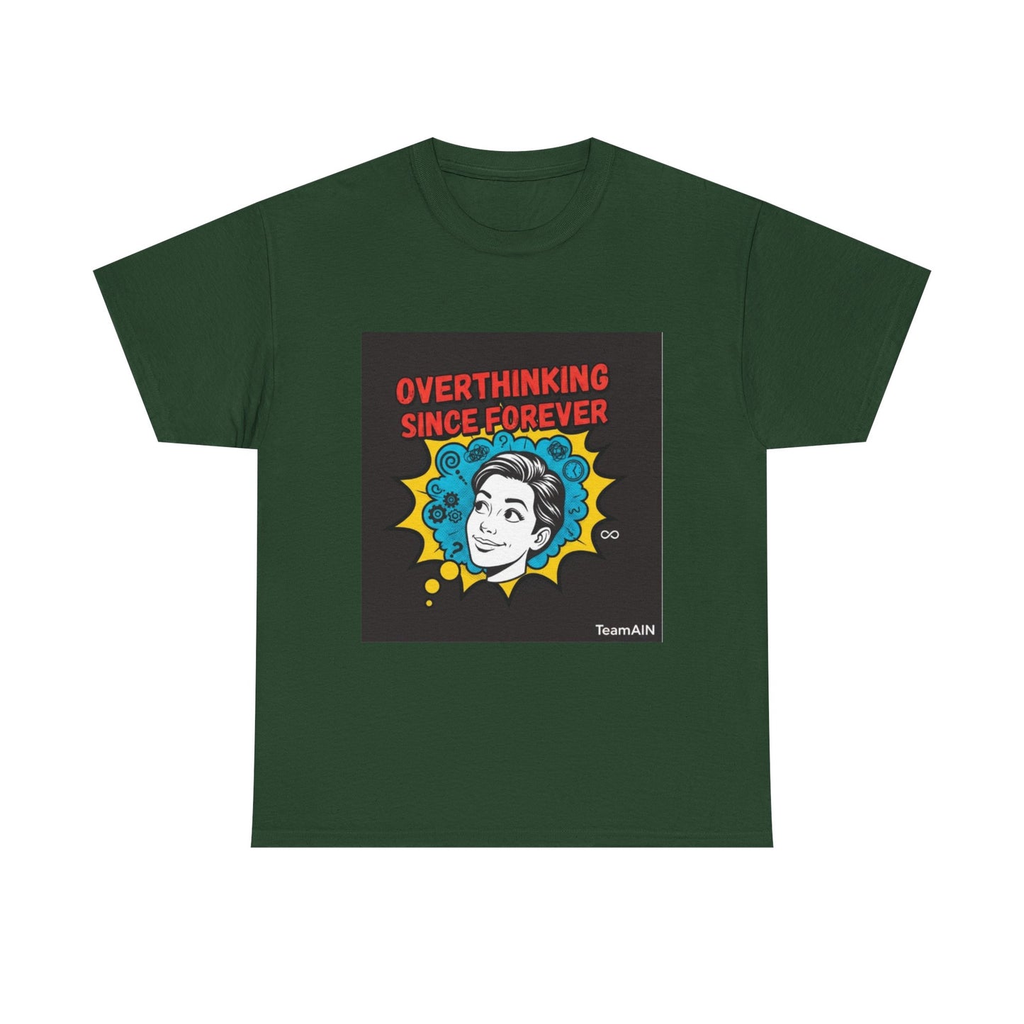 Overthinking Since Forever Shirt | Funny Neurodivergent Graphic Tee