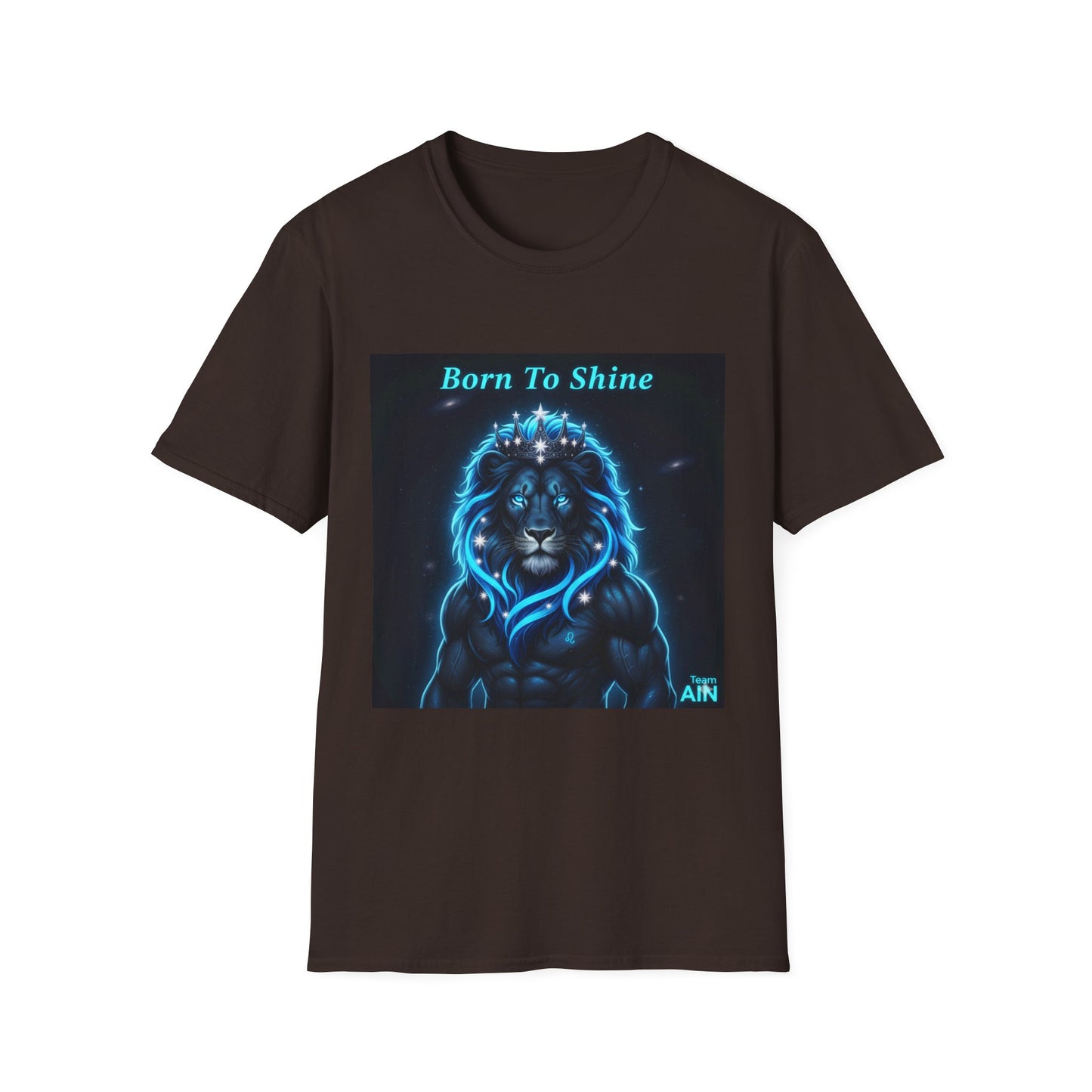 Leo Zodiac T-Shirt – Born To Shine Astrology Graphic Tee