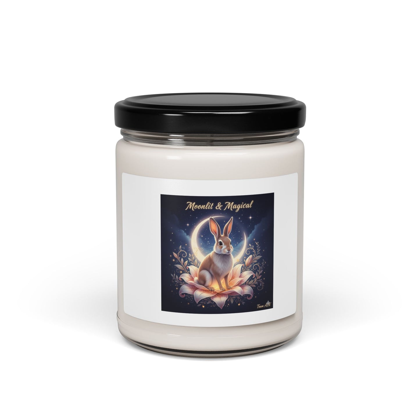 Magical Rabbit Scented Soy Candle | Cozy Home Décor, Gift for Bunny Lovers, Easter Decor, Relaxation Candle, Unique Aromatherapy