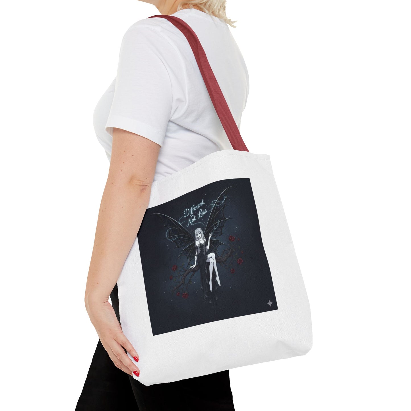 Midnight Fairy Tote Bag – Whimsical Gothic Aesthetic