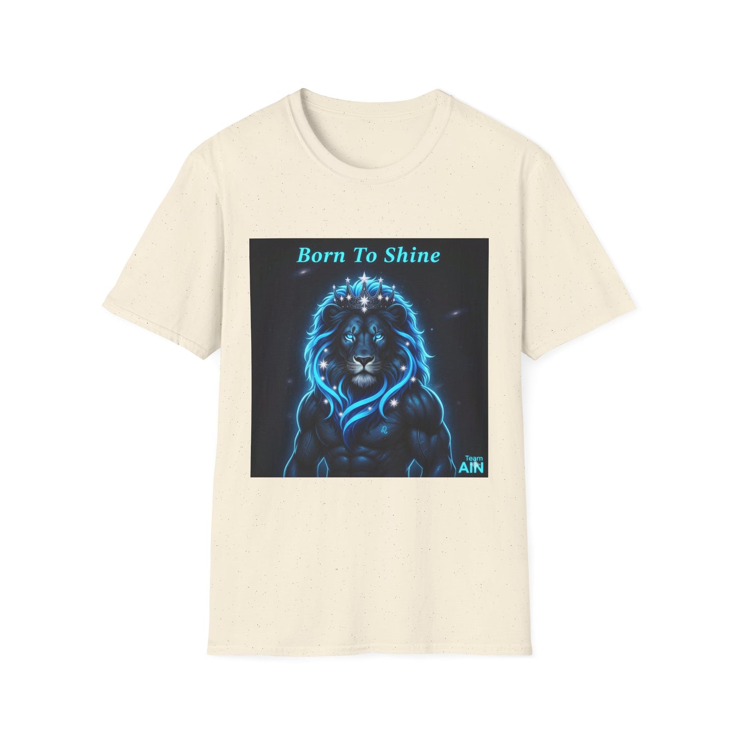 Leo Zodiac T-Shirt – Born To Shine Astrology Graphic Tee