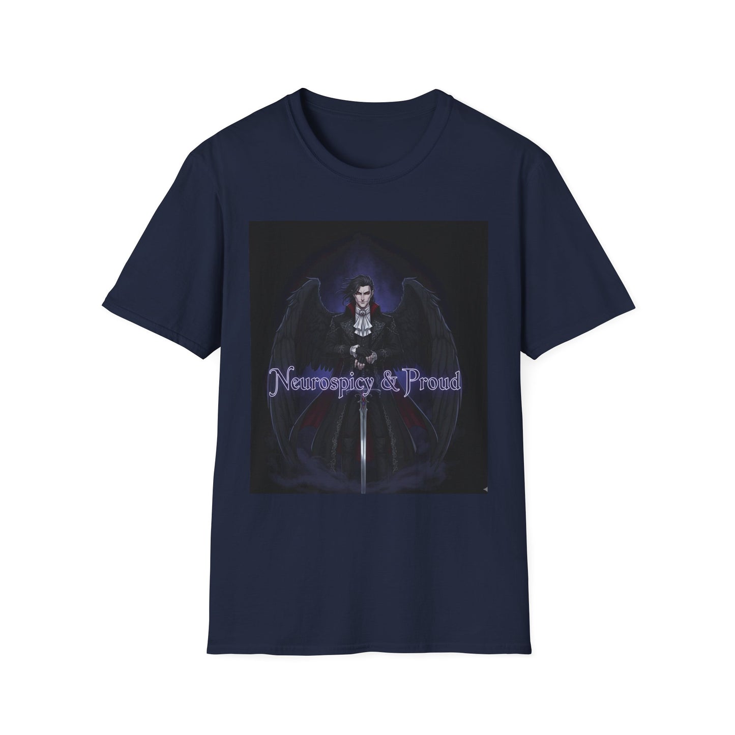 Gothic Vampire T-Shirt – Dark Anime Fantasy Aesthetic