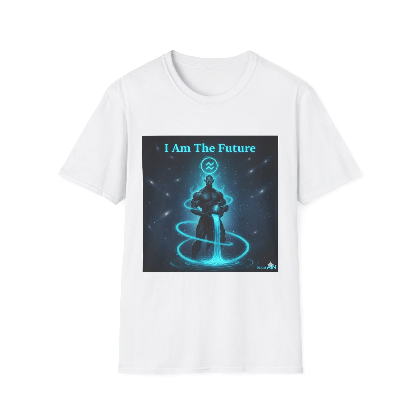 Aquarius Zodiac T-Shirt – I Am The Future Astrology Graphic Tee