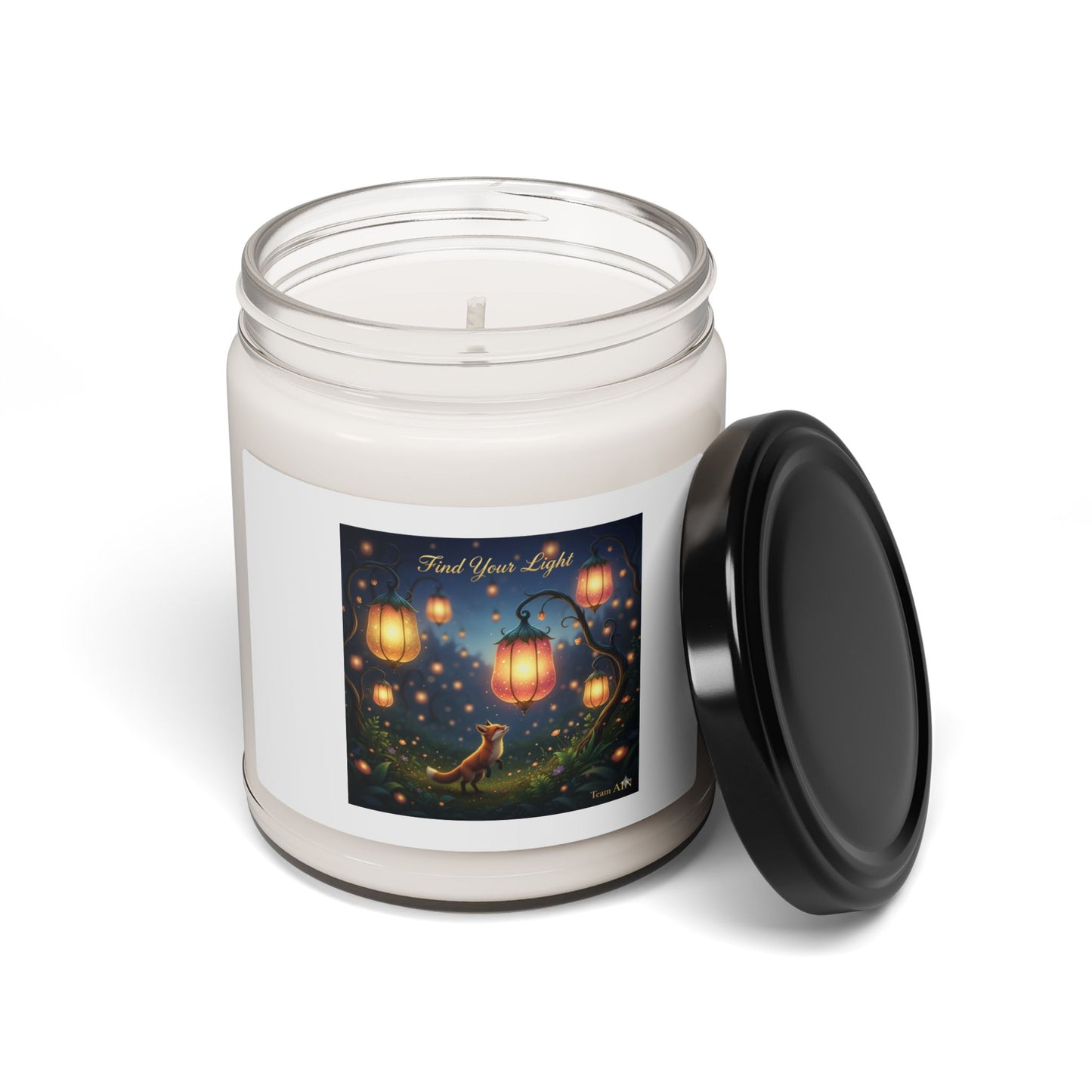 Enchanting Scented Soy Candle - "Find Your Light" | Relaxation Gift, Home Fragrance, Aromatherapy, Self-Care, Cozy Nights