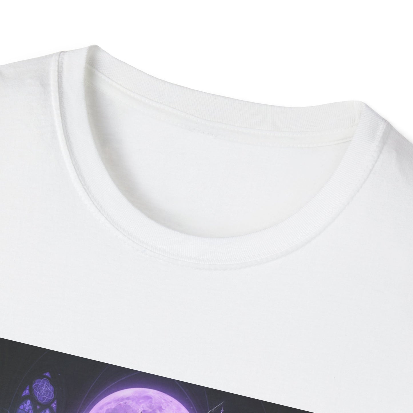 Empowering Gothic Fantasy Tee – Angelic Warrior & Dragon Design