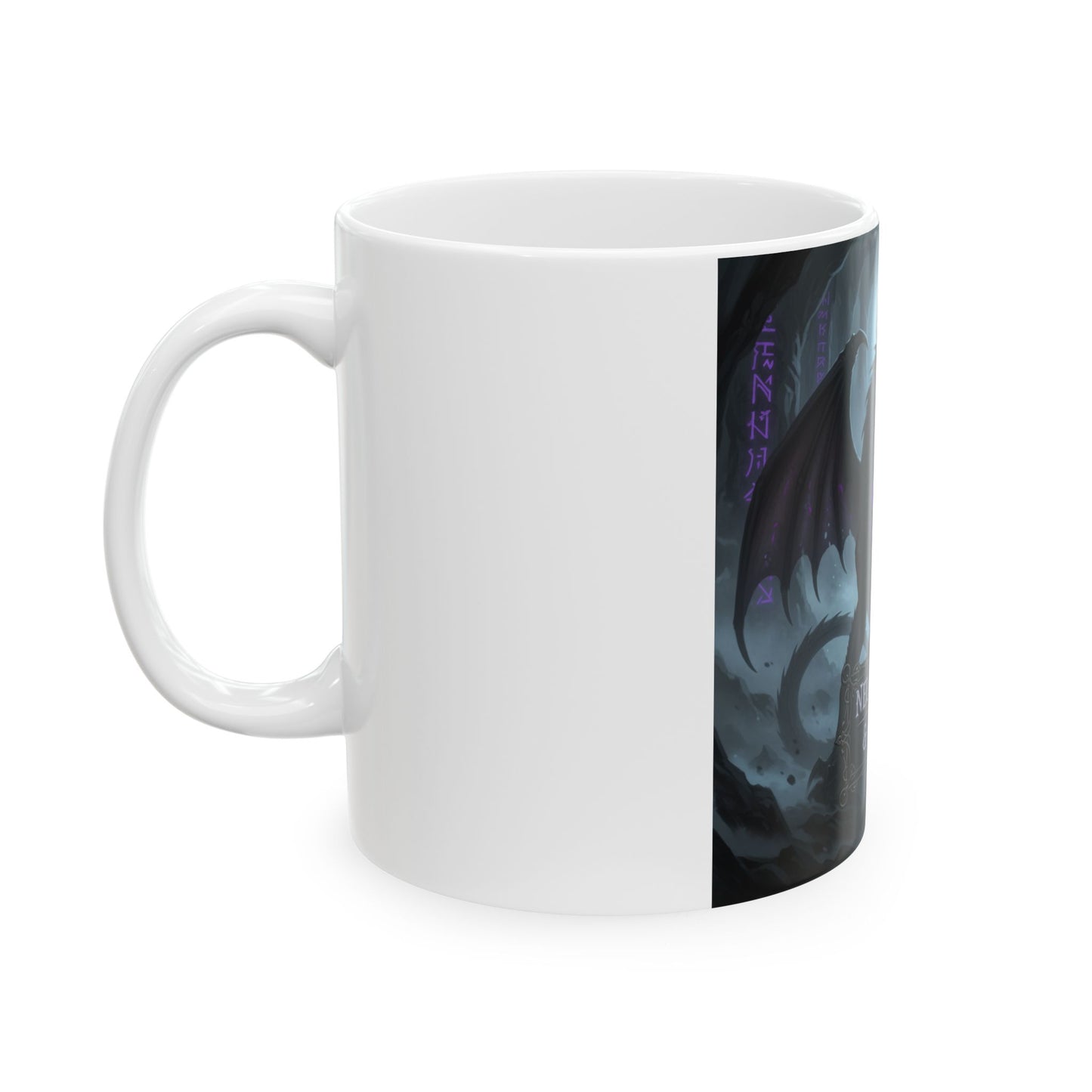 Gothic Dragon Mug – Neurospicy Empowerment Drinkware