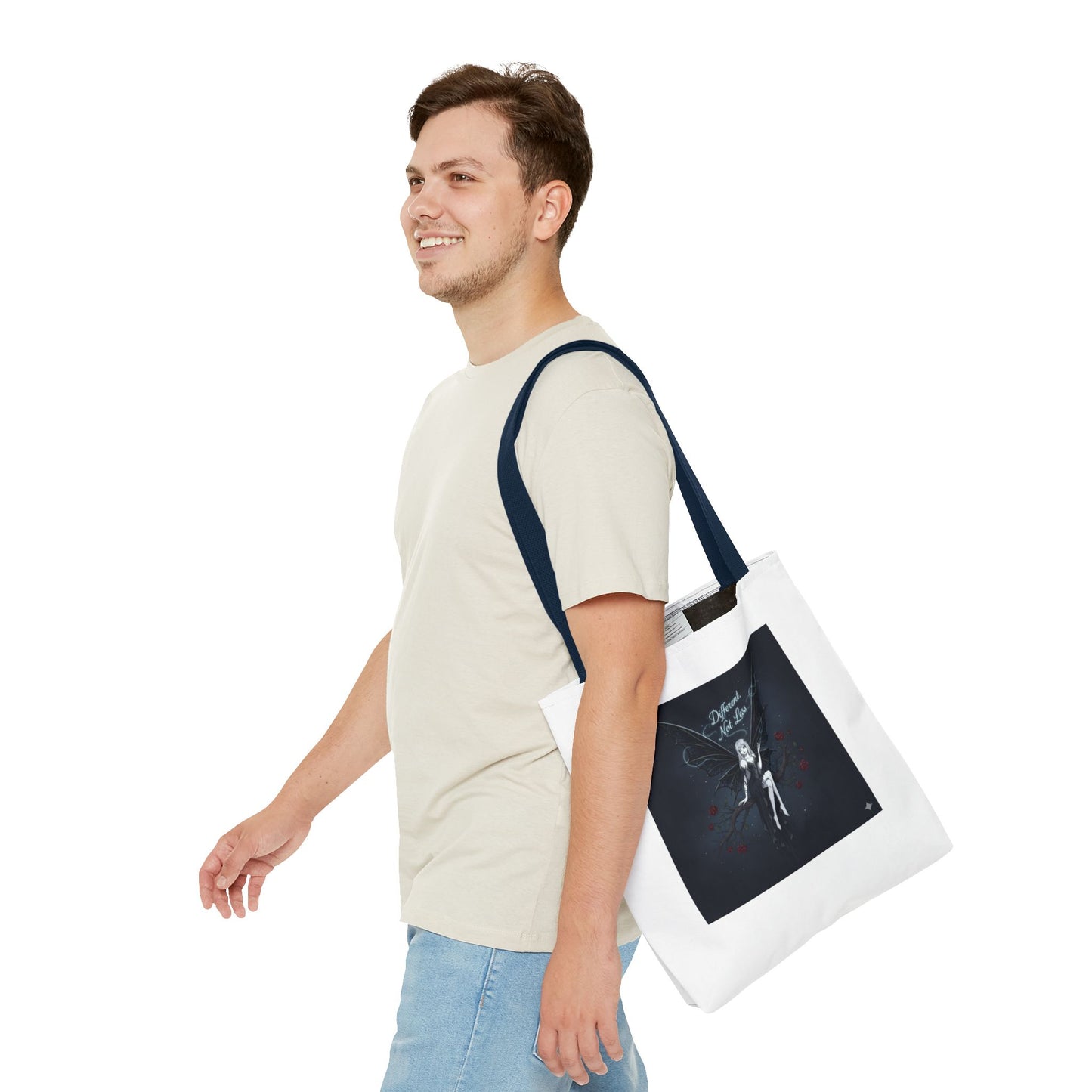 Midnight Fairy Tote Bag – Whimsical Gothic Aesthetic