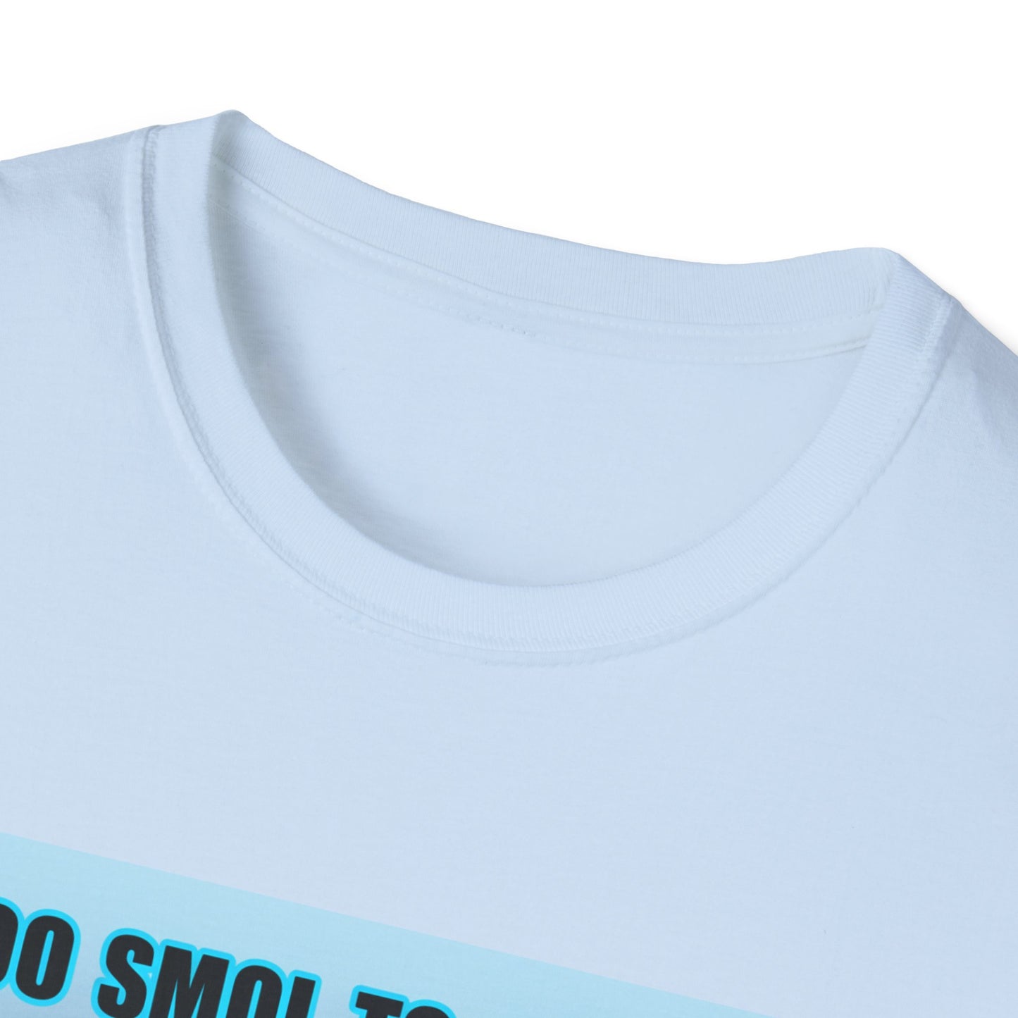 Chibi Hacker T-Shirt – “Too Smol to Comply” | Cute Cyberpunk Gamer Graphic Tee