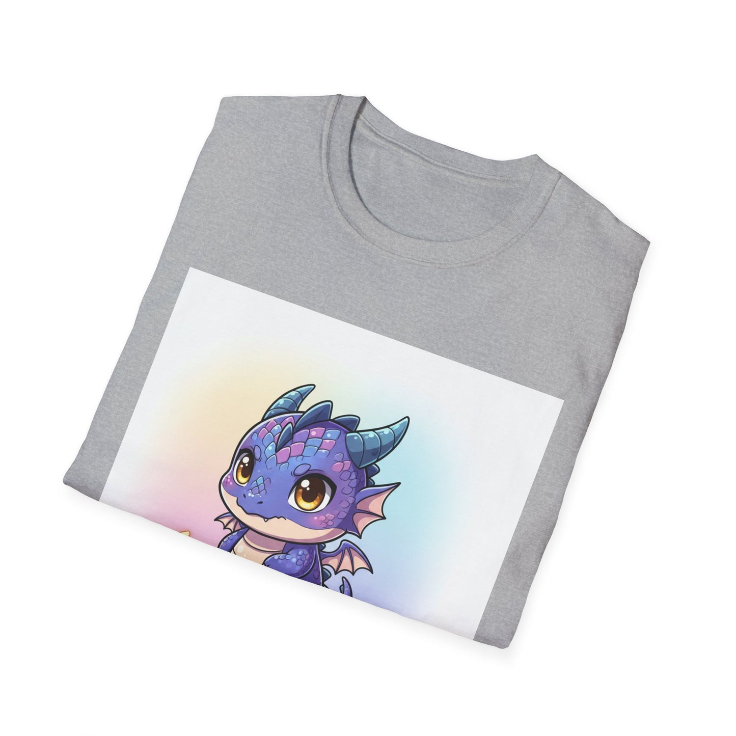 Neurospicy & Proud Dragon T-Shirt | Kawaii ADHD Pride Tee, Autism Acceptance Shirt, Cute Fantasy Anime Top