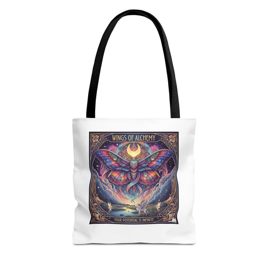 Mystical Alchemy Tote Bag, Colorful Butterfly Art, Boho Chic, Gift for Nature Lovers, Eco-Friendly Shopping Bag, Festival Accessory, [...]
