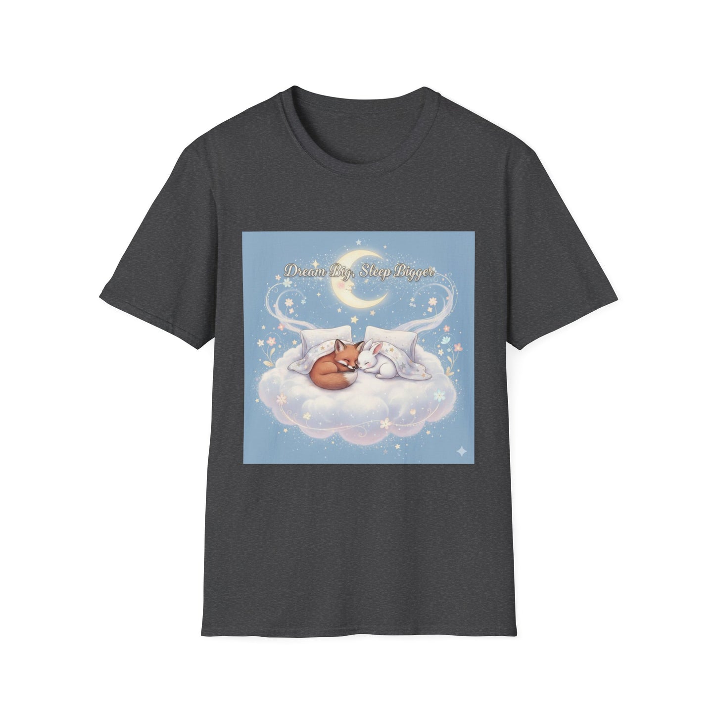 Dream Big Fox T-Shirt – Cozy Dreamcore Whimsical Aesthetic