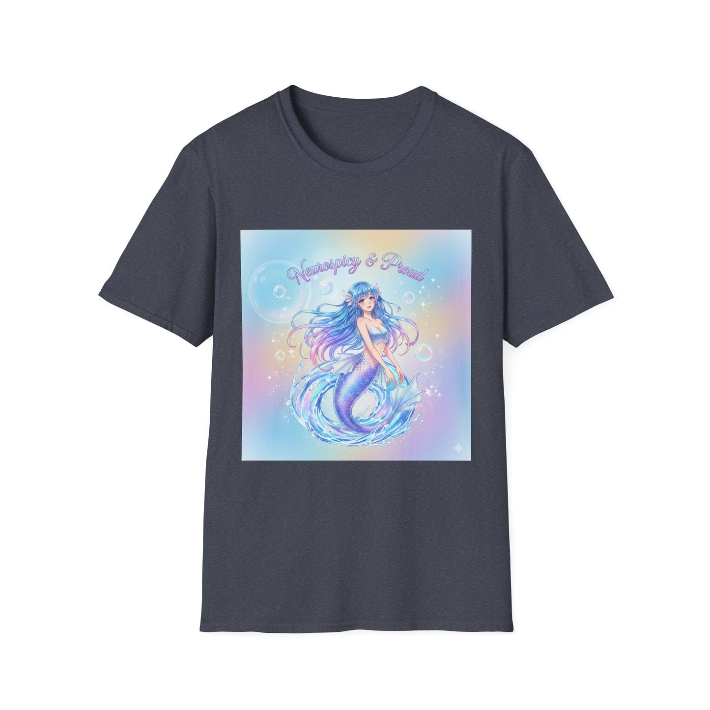 Pastel Mermaid T-Shirt – Kawaii Ocean Fantasy Aesthetic