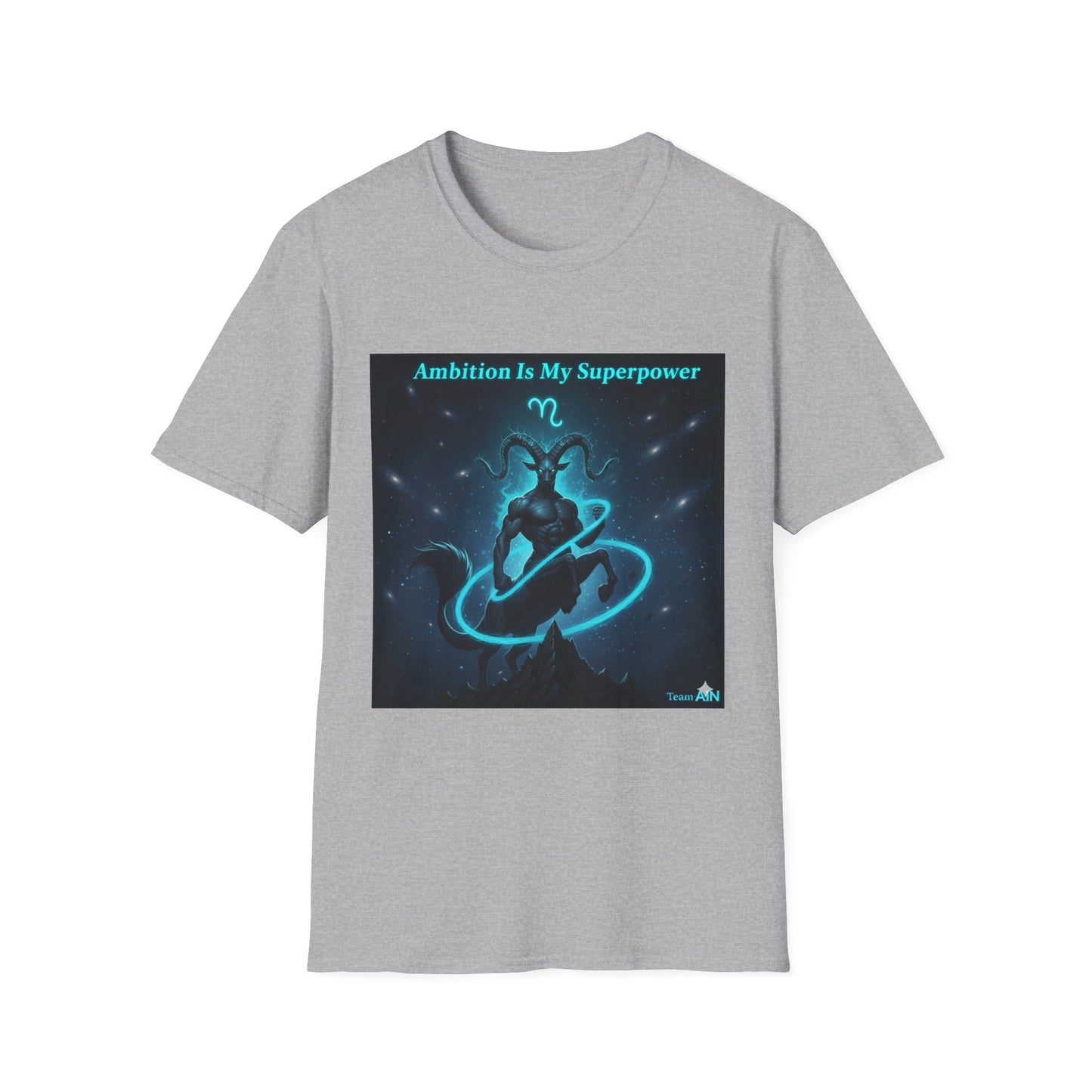 Capricorn Zodiac T-Shirt – Ambition Is My Superpower Astrology Tee