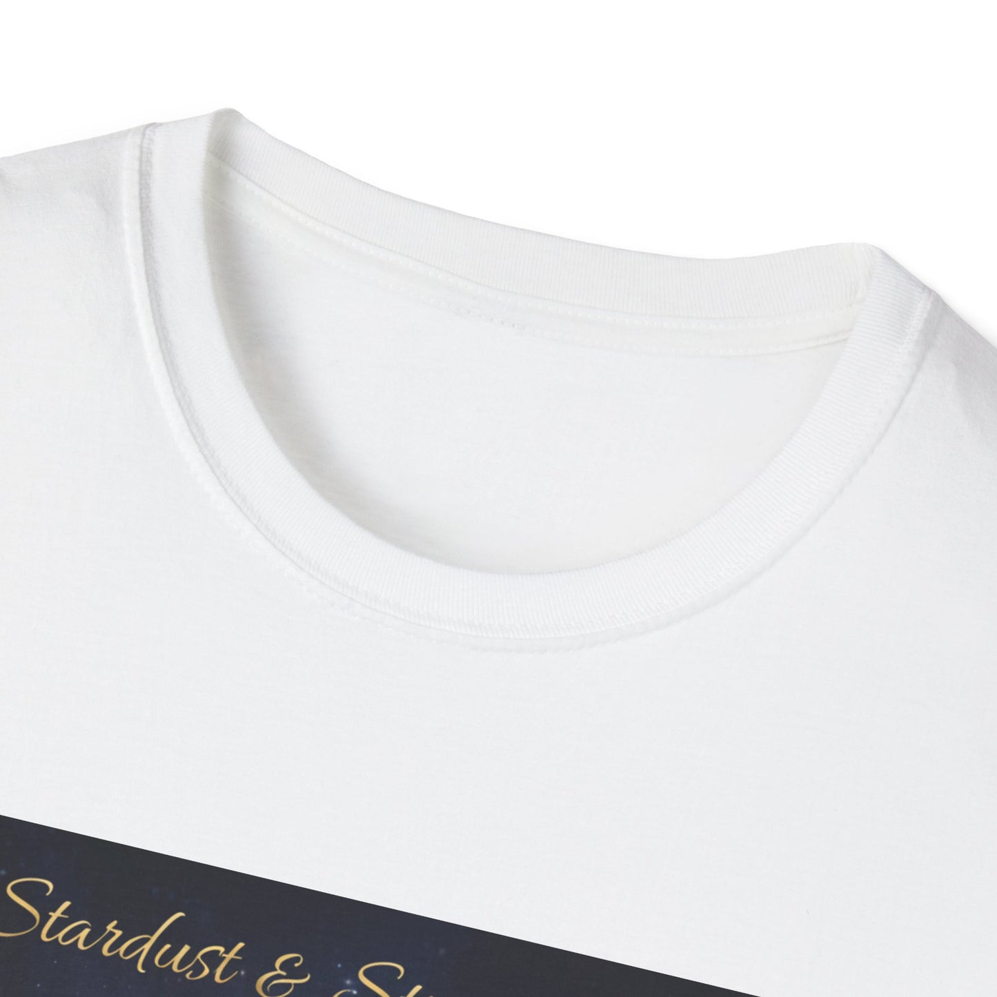 Stardust & String Lights T-Shirt – Cozy Cosmic Neurodivergent Winter Tee