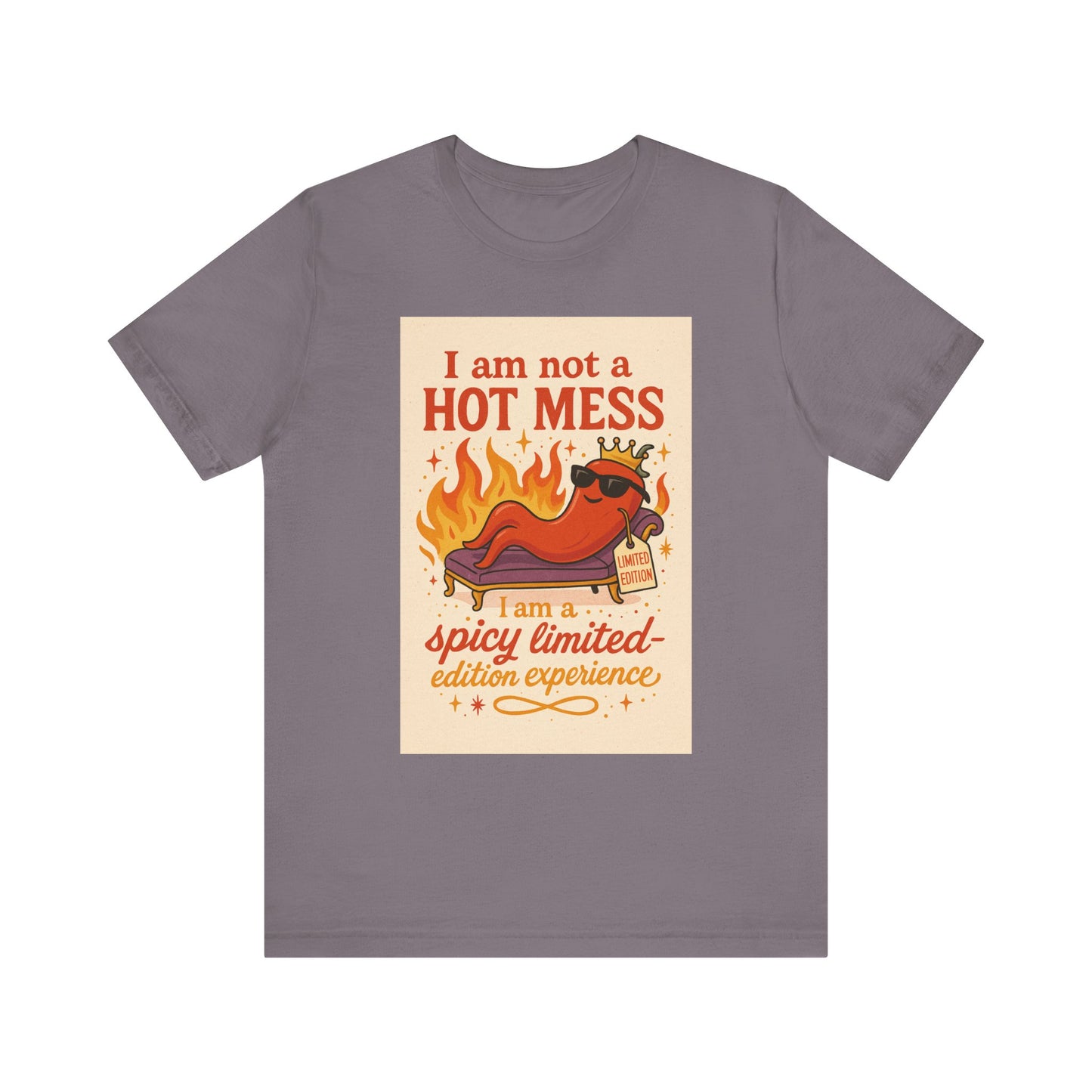 Spicy Limited-Edition Experience T-Shirt, Funny Tee, Gift for Foodies, Summer Wear, Unique Conversation Starter, Casual Style