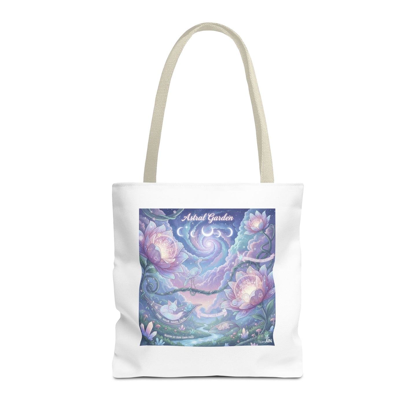 Artful Garden Tote Bag - Perfect for Art Lovers, Eco-Friendly Gift, Floral Design, Everyday Use, Beach Bag, Shopping Tote