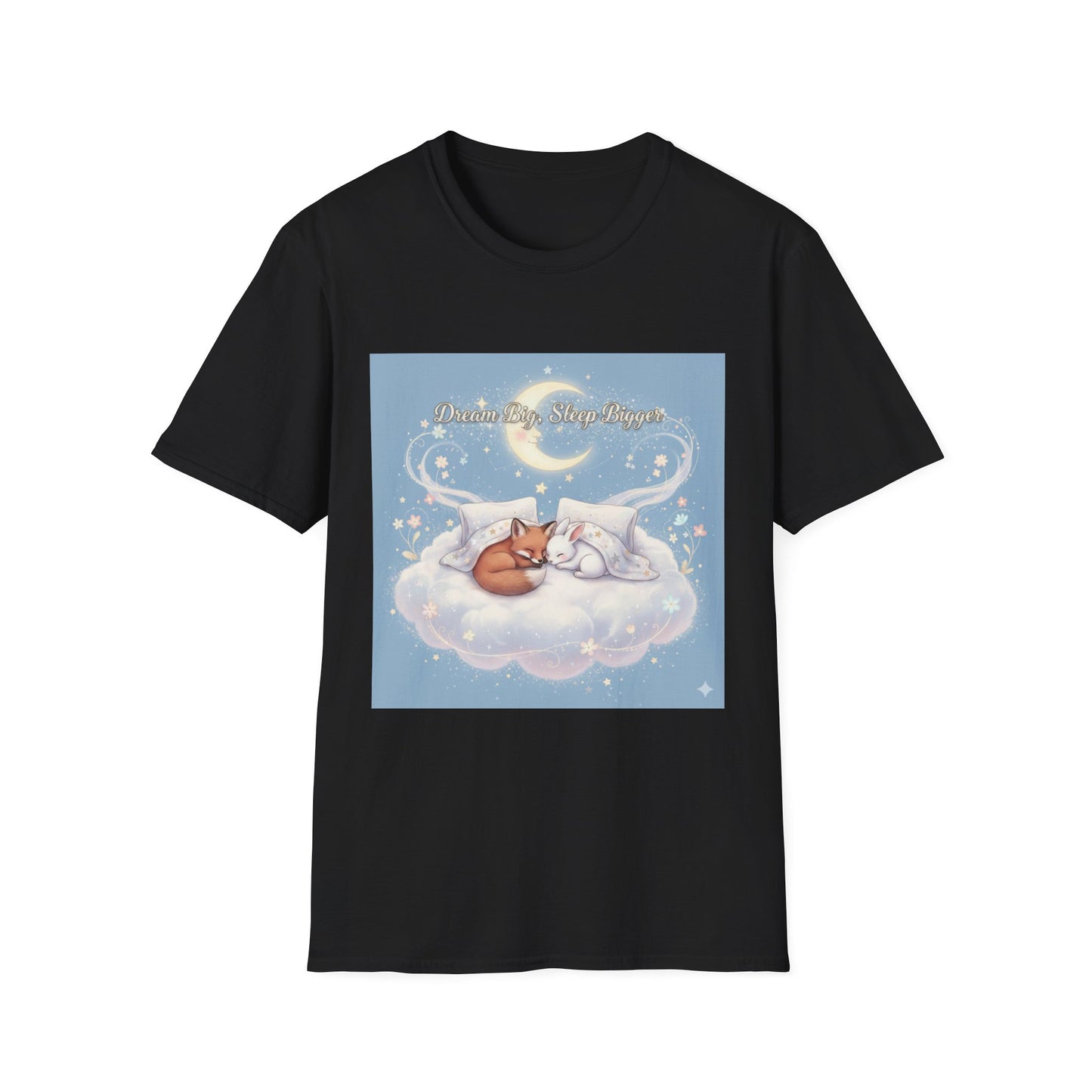 Dream Big Fox T-Shirt – Cozy Dreamcore Whimsical Aesthetic