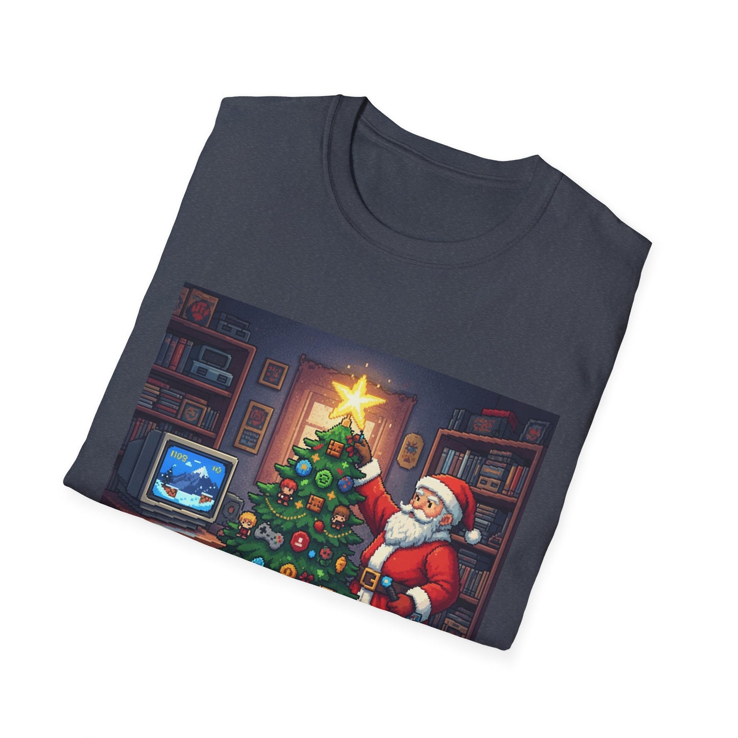 Level Up Holiday Quest T-Shirt – Funny Gamer Neurodivergent Christmas Tee