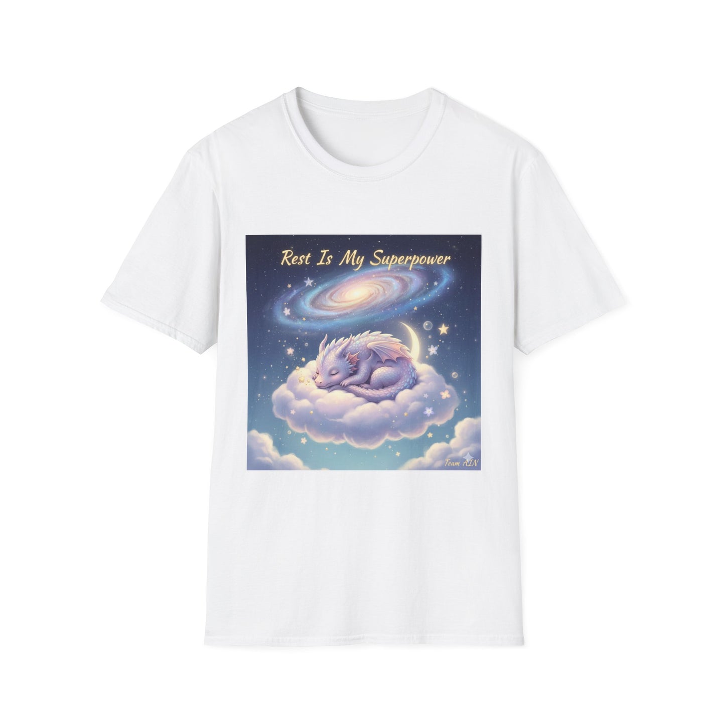 Dreamy Rest Is My Superpower Unisex T-Shirt, Relaxed Fit Tee, Comfortable Shirt, Gift for Dreamers, Cozy Sleep Shirt, Softstyle Tee, [...]