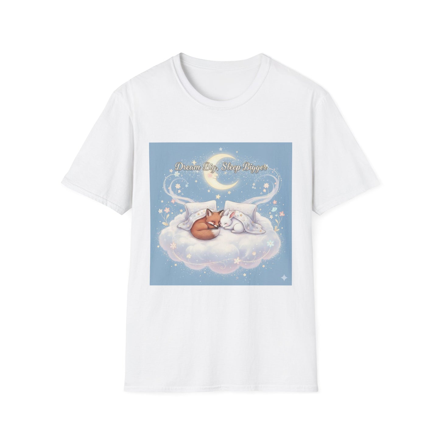 Dream Big Fox T-Shirt – Cozy Dreamcore Whimsical Aesthetic