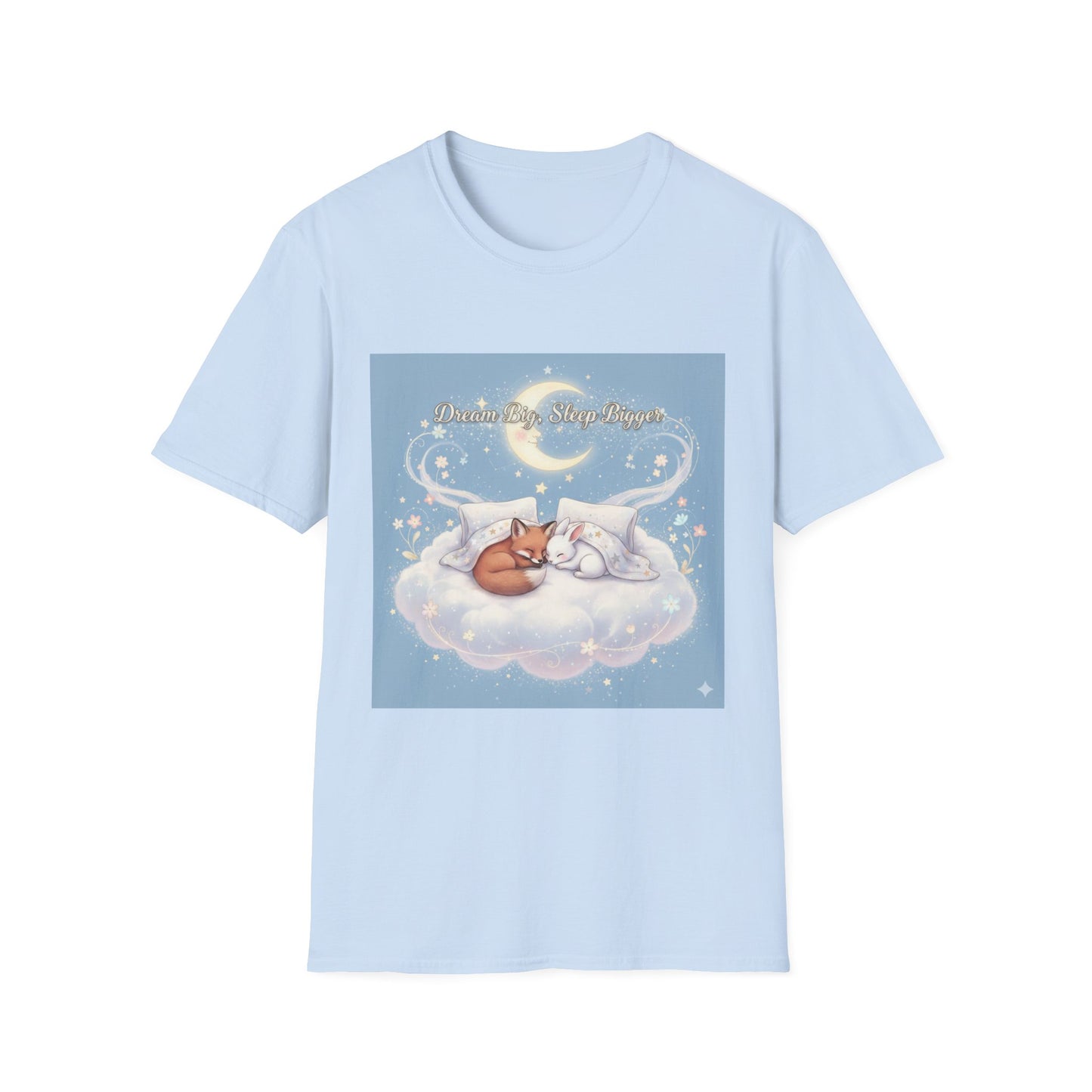 Dream Big Fox T-Shirt – Cozy Dreamcore Whimsical Aesthetic