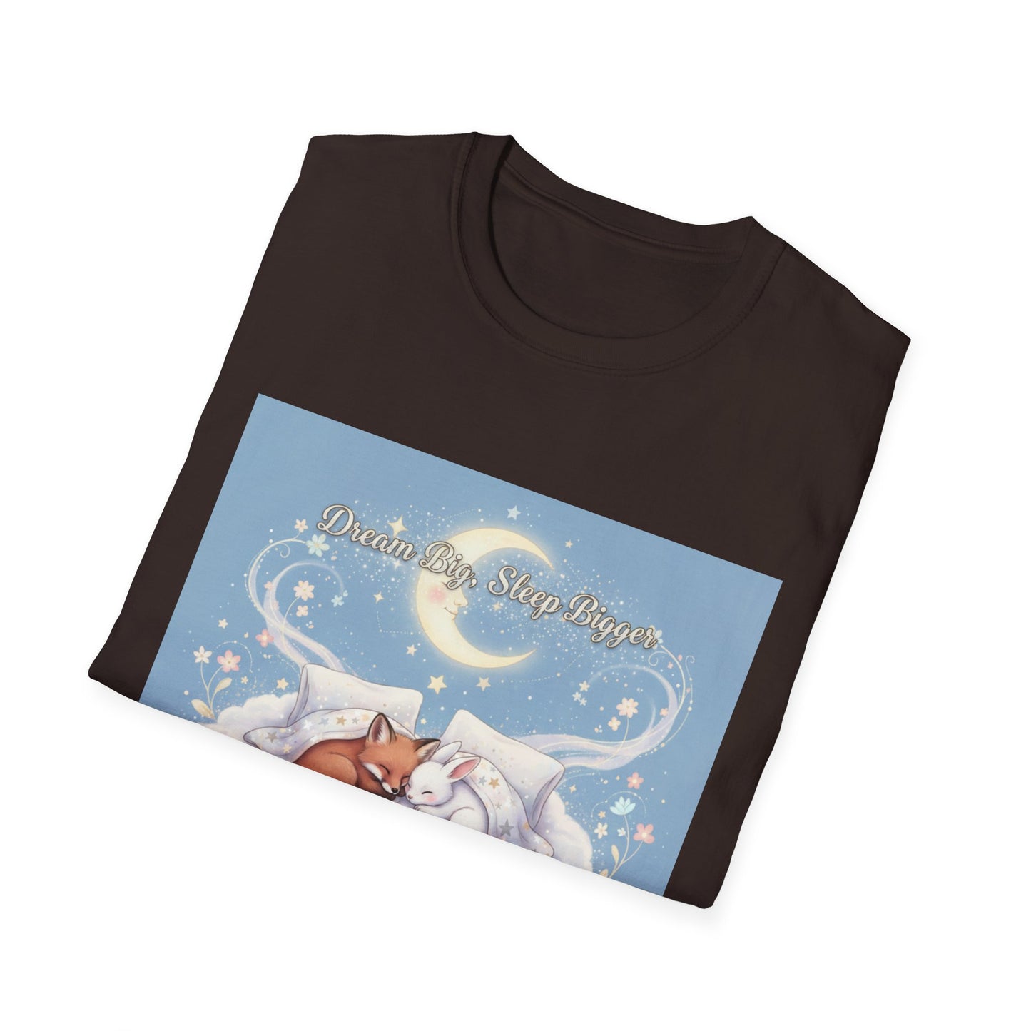 Dream Big Fox T-Shirt – Cozy Dreamcore Whimsical Aesthetic